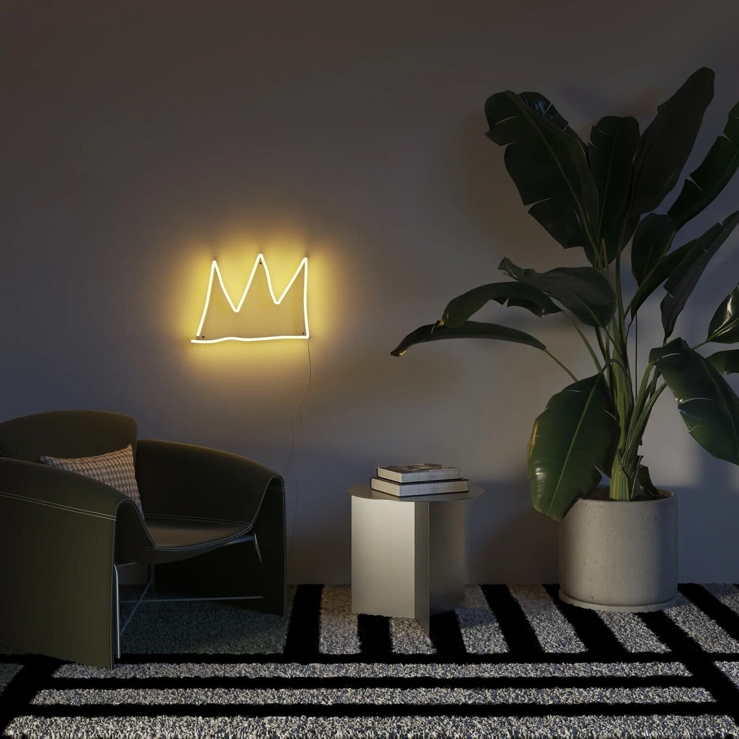 Yellowpop Jean Michel Basquiat Crown