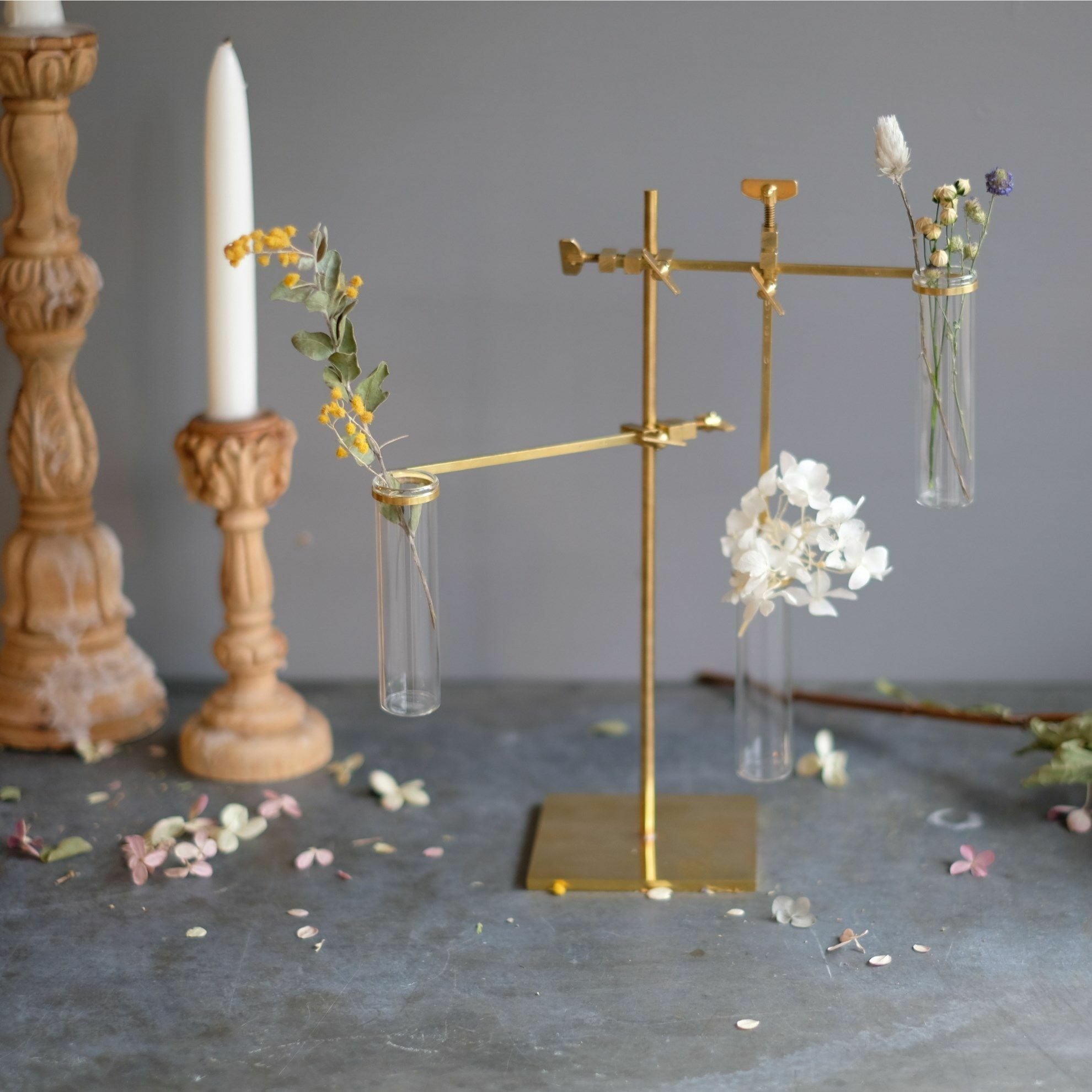 BRANCH TUBE VASE set of 3