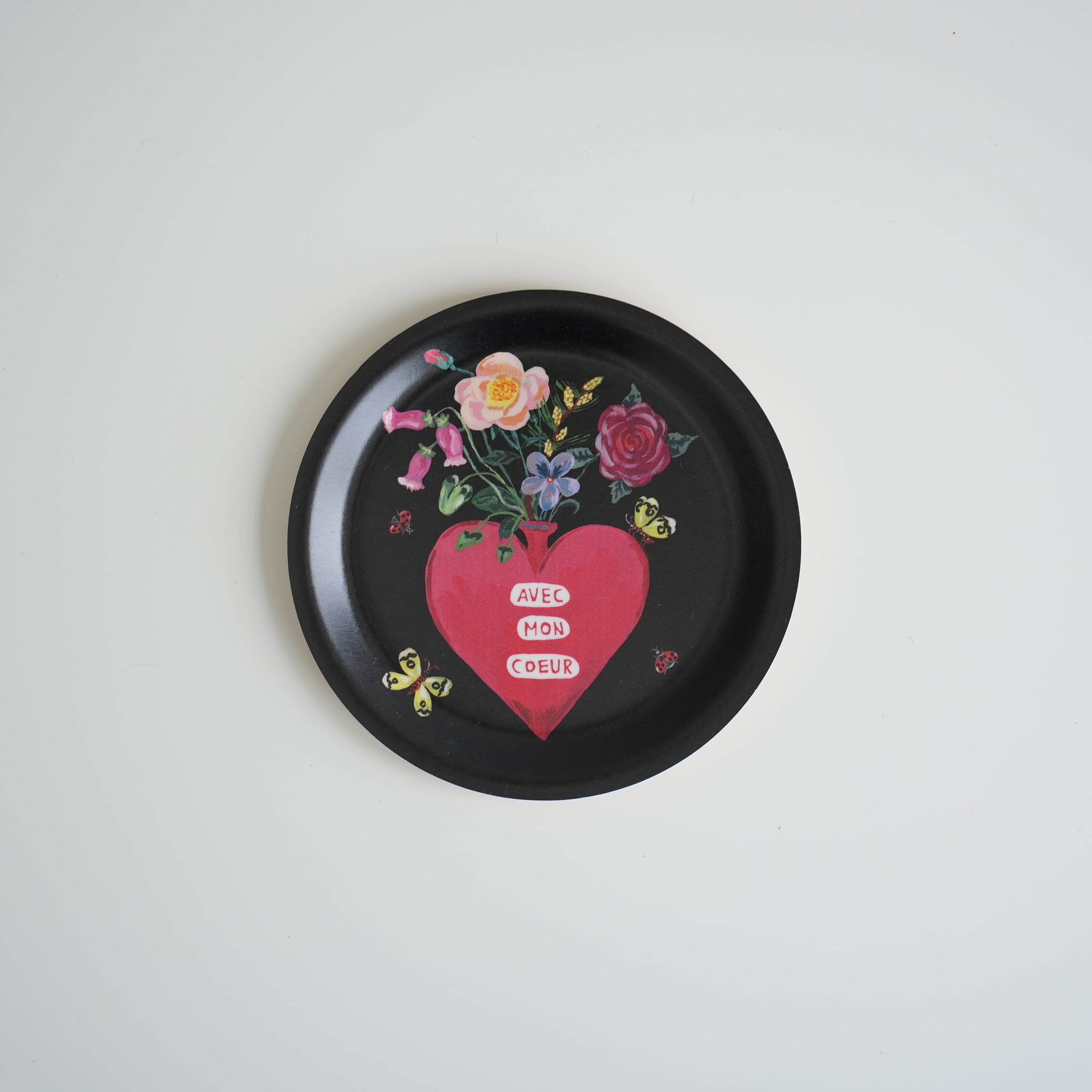 Nathalie Lete Avec Mon Coeur Mini Tray