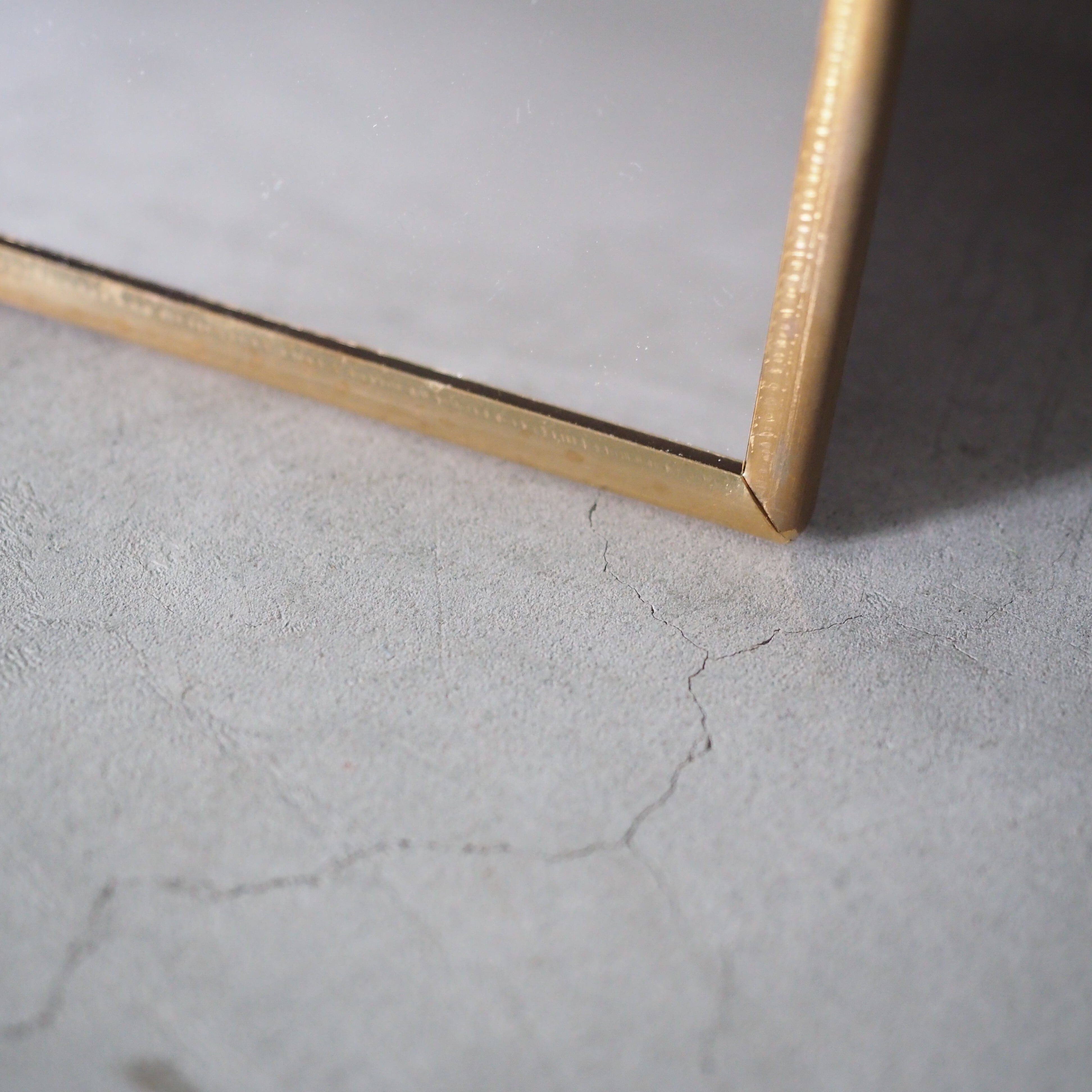 Odier Brass Mirror Rectangle