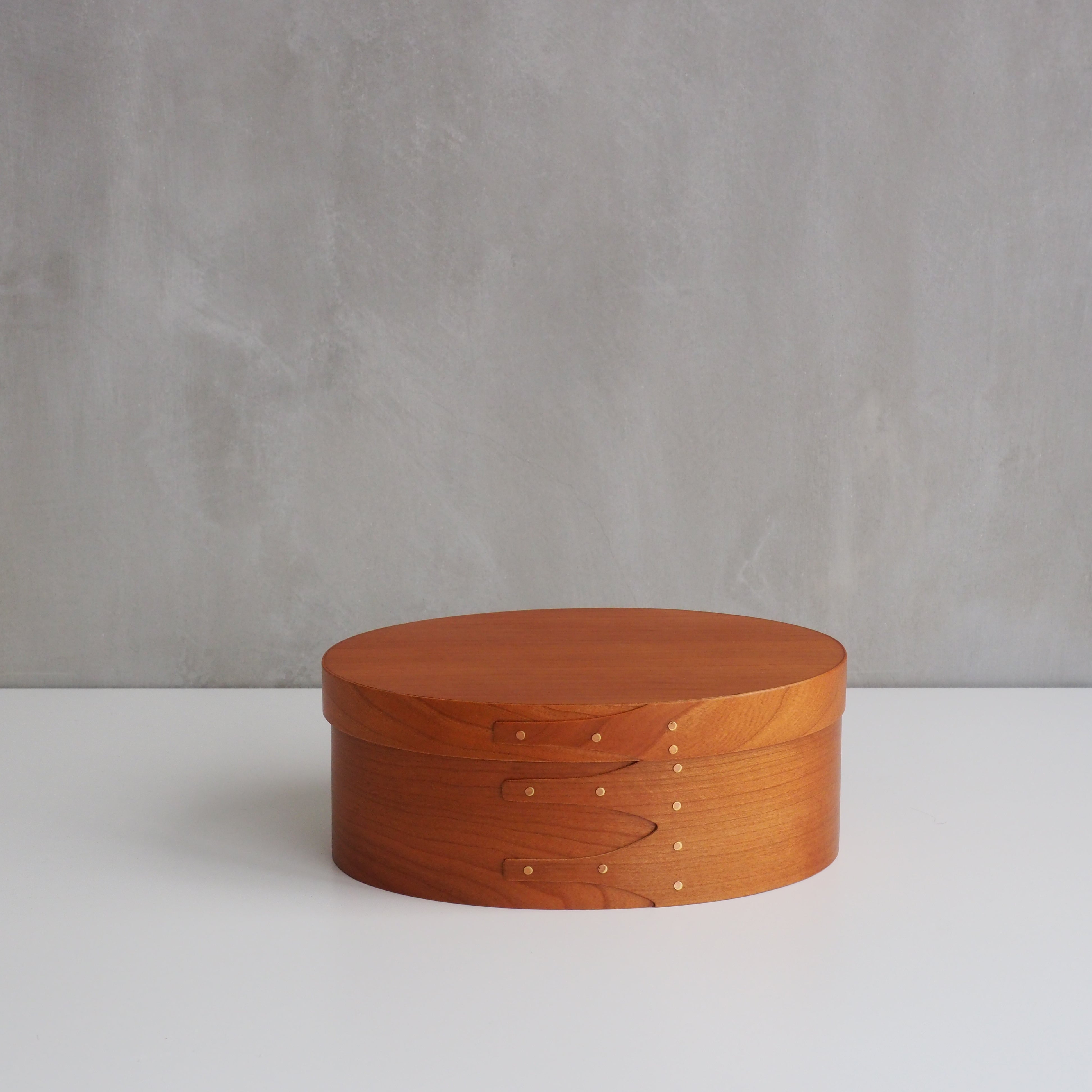 Shaker Oval Box S Natural