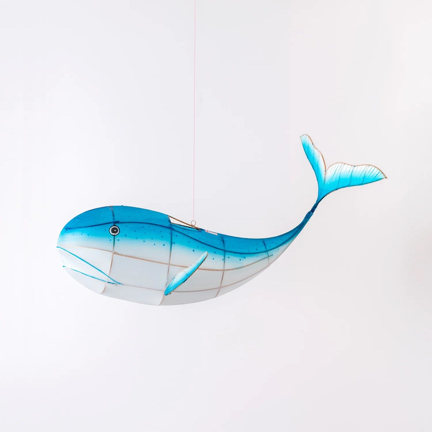 Bamboo Whale Lantern Pendant Light S