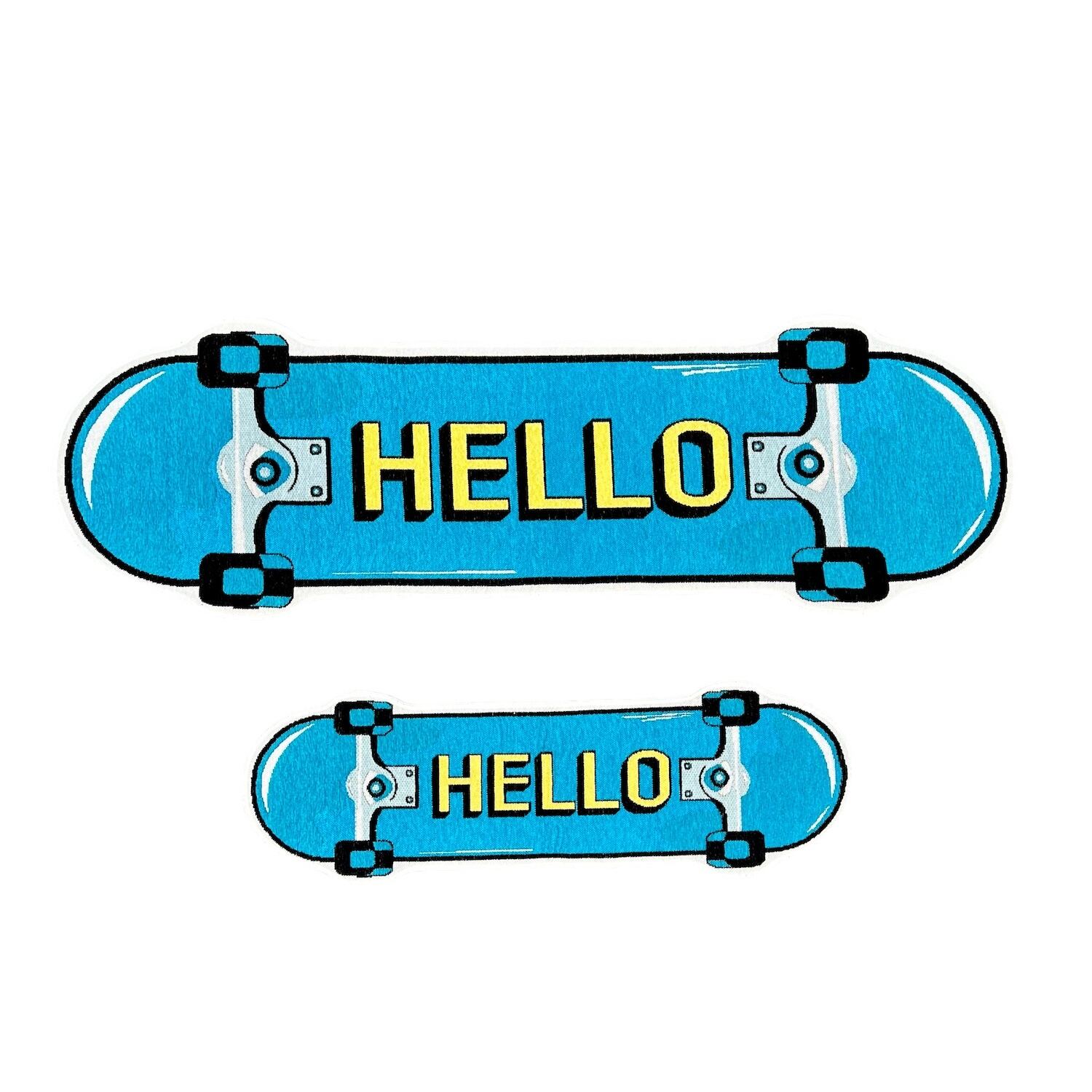 Motif Rug Mat Skateboard Large