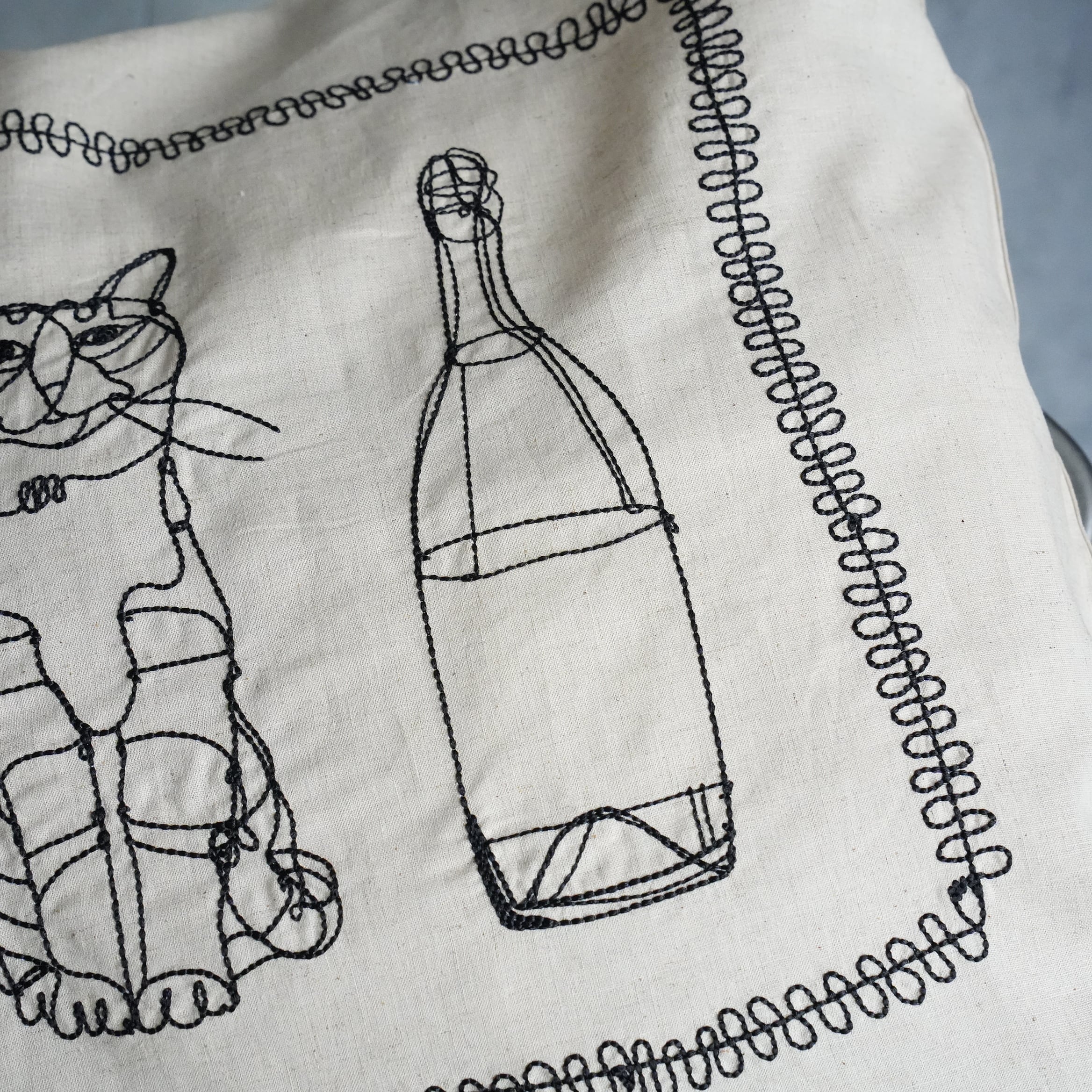 HAyU Cushion Cover Cat & Shampane