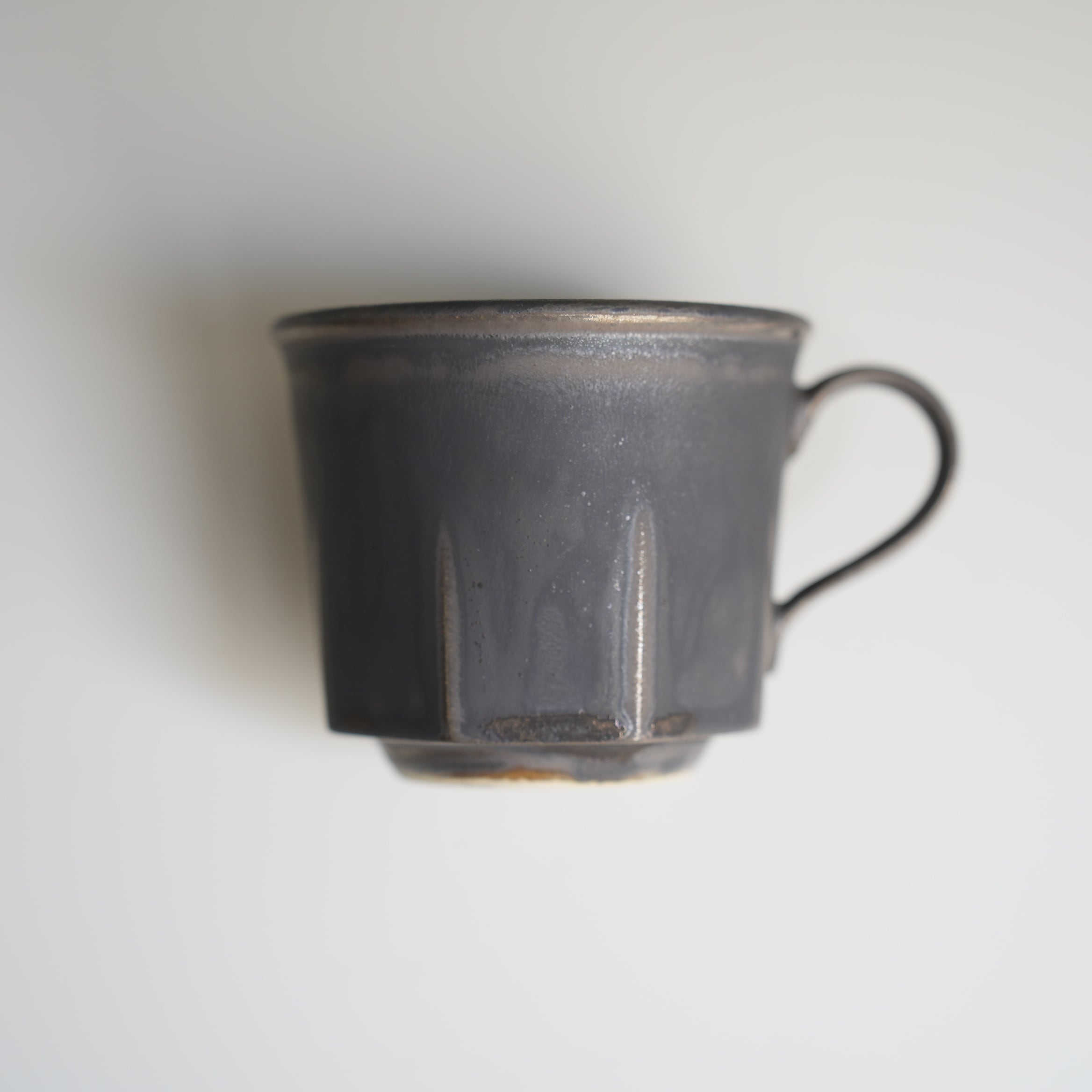 Ancient Pottery Cup & Saucer Brass