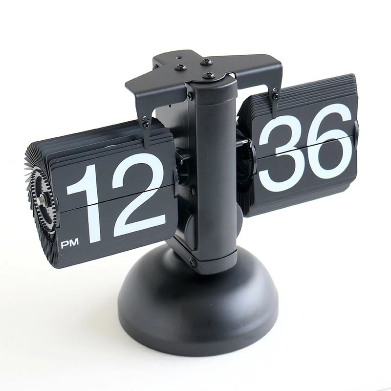 OPT FLIP CLOCK Black