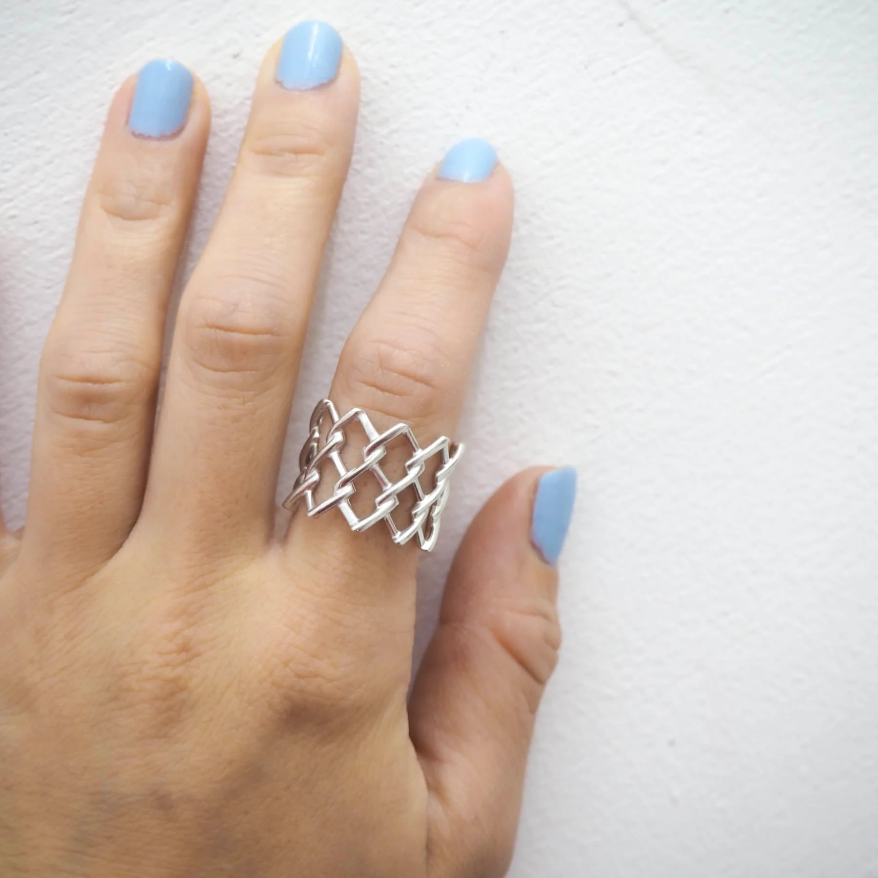 Fence Ring Silver925