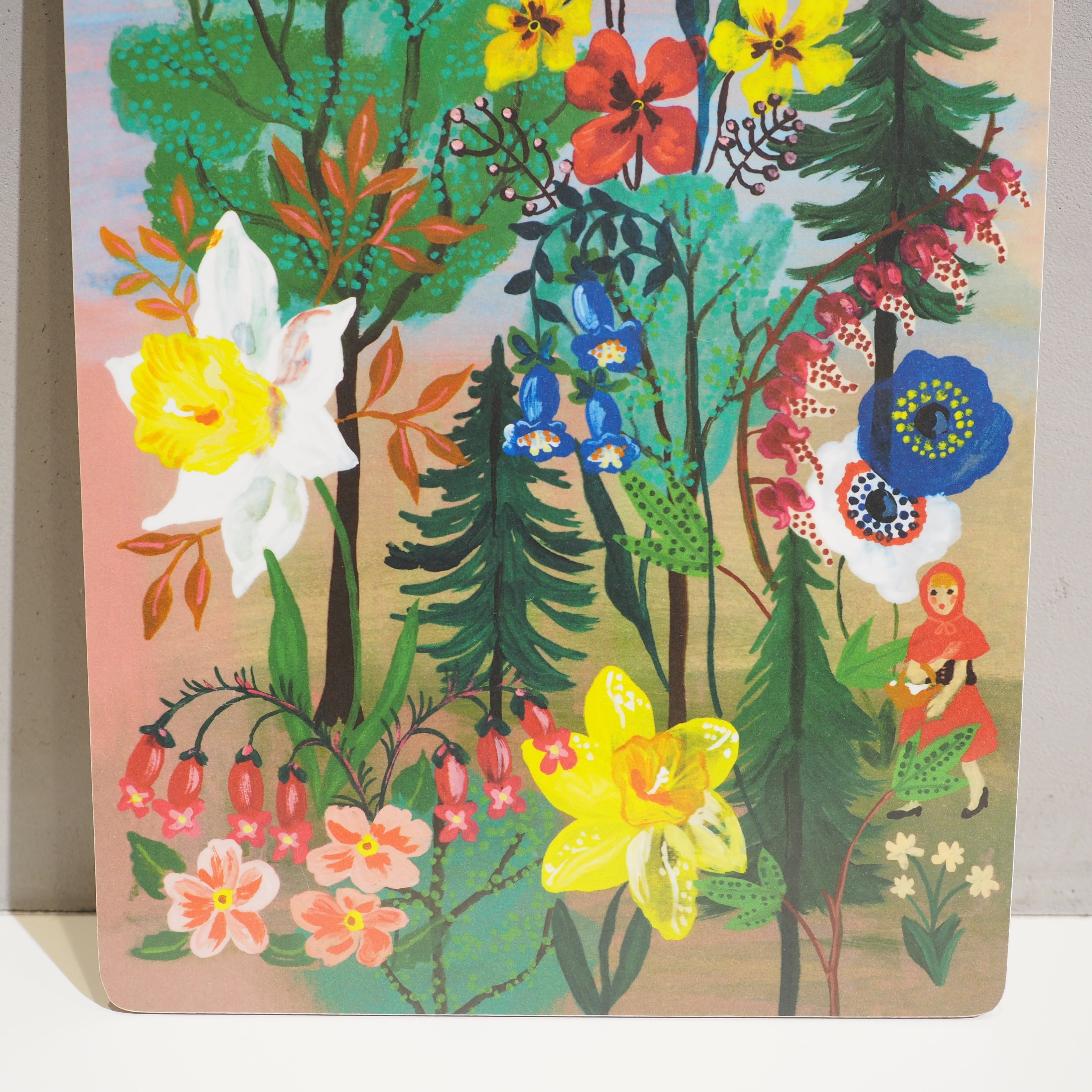 Nathalie Lete Riding Hood Where Are You Going Chopping Board