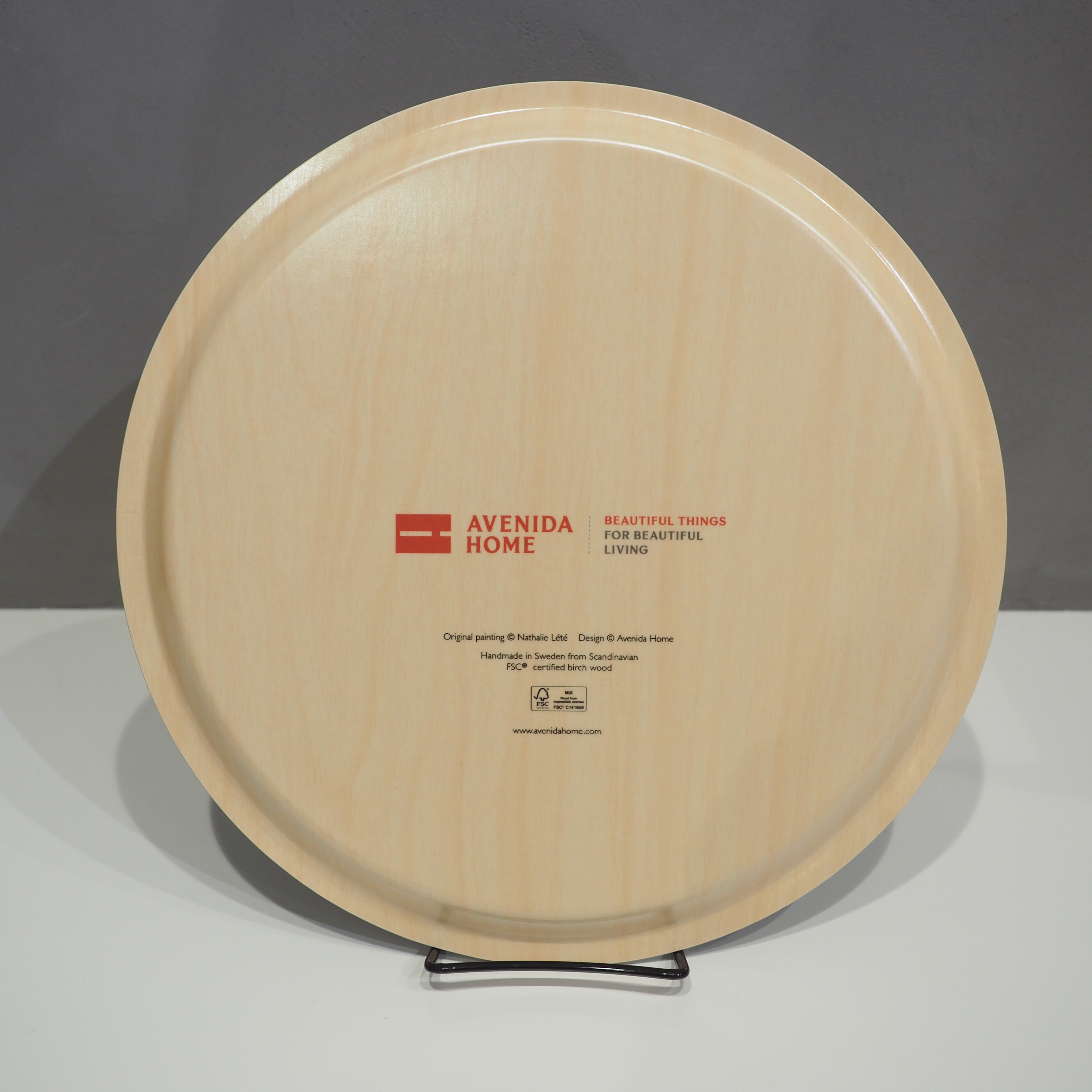 Nathalie Lete Bunny Round Tray