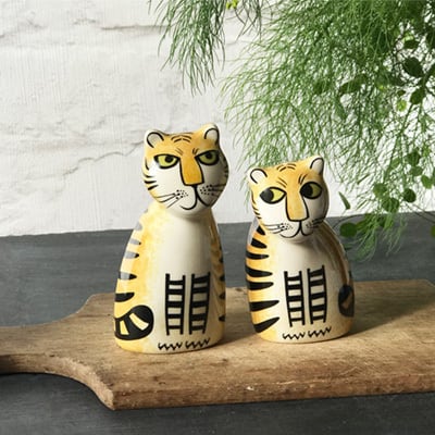 Hannah Turner Salt & Pepper Tiger