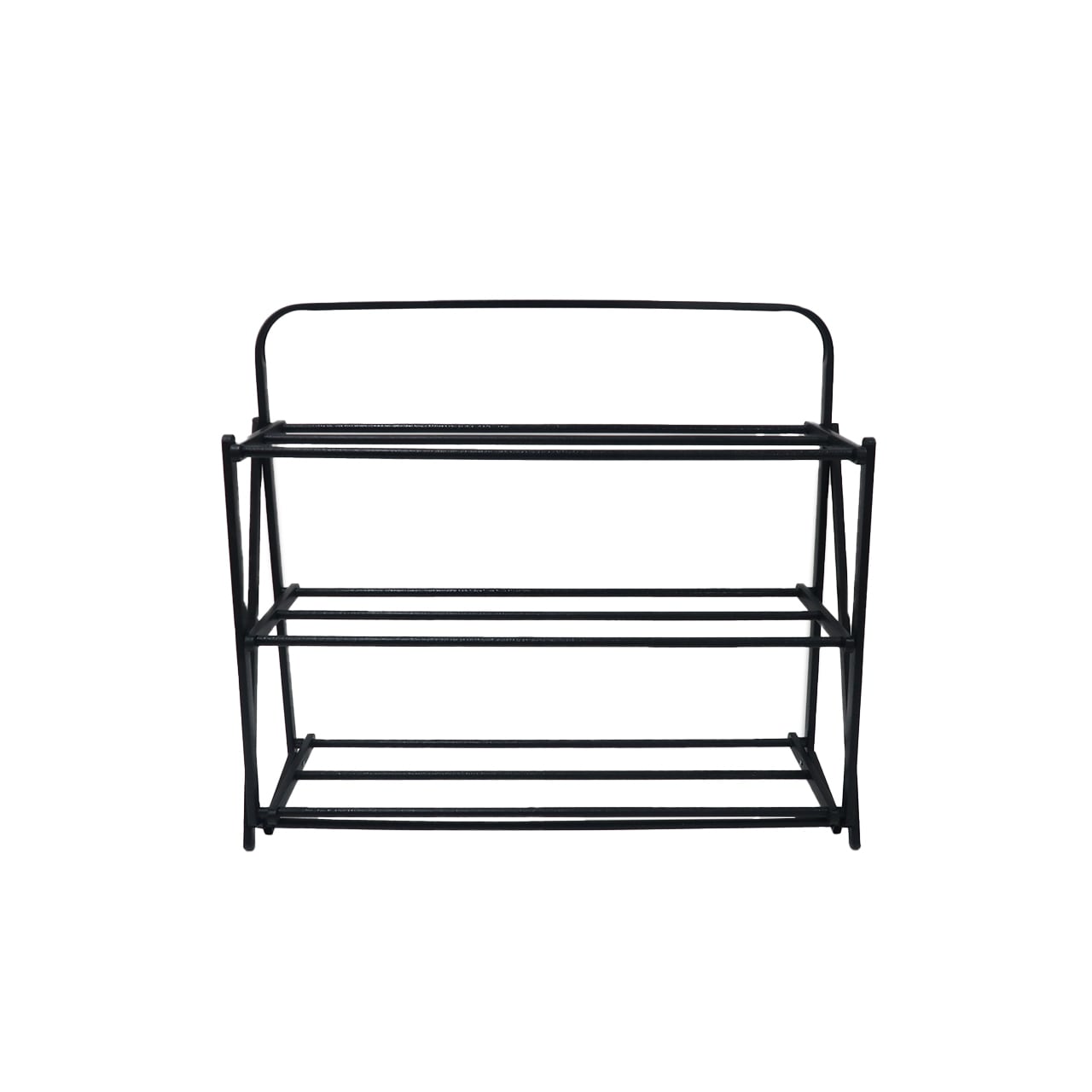 FOLDABLE SHOES RACK HAMMERTONE Black