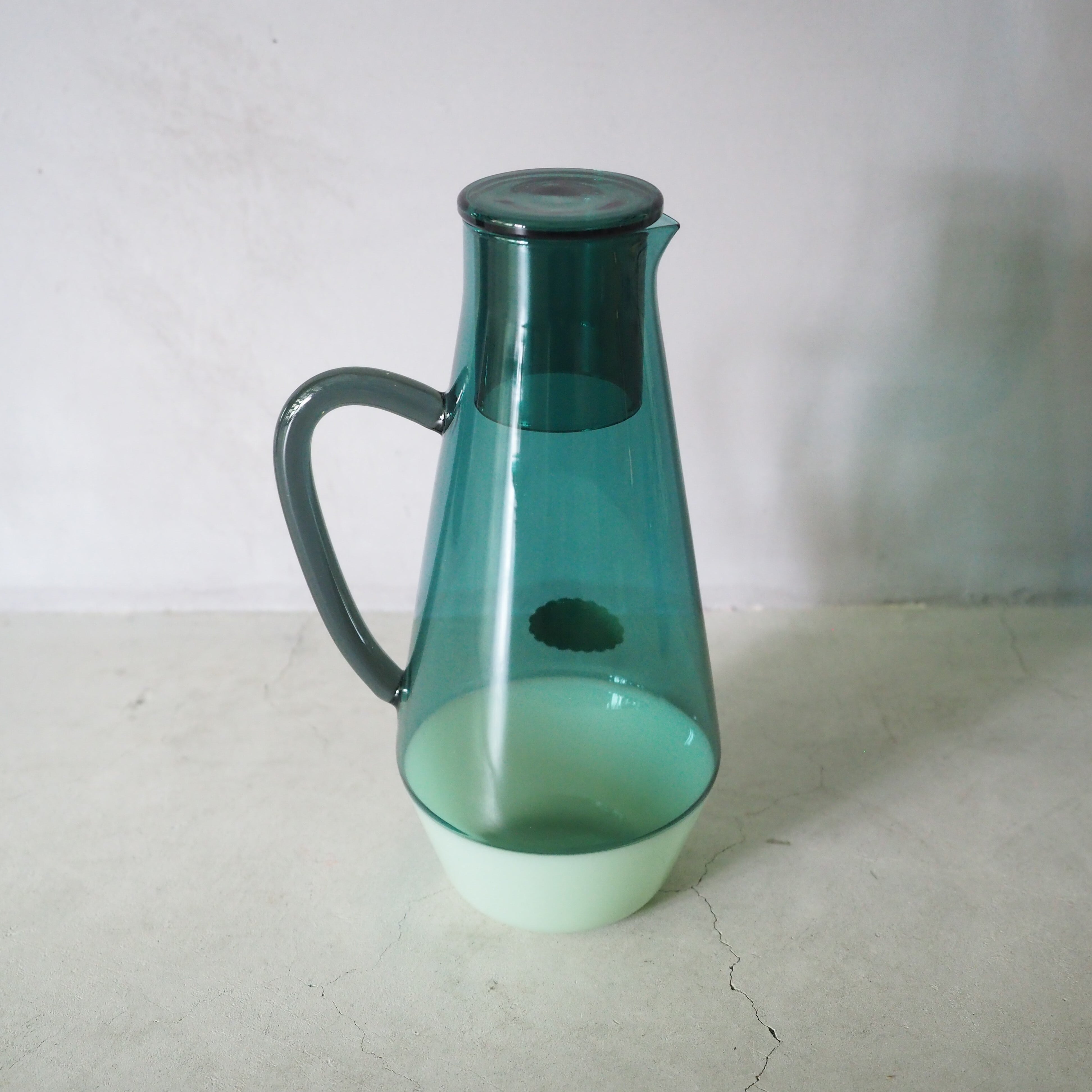 TWO TONE CARAFE Green