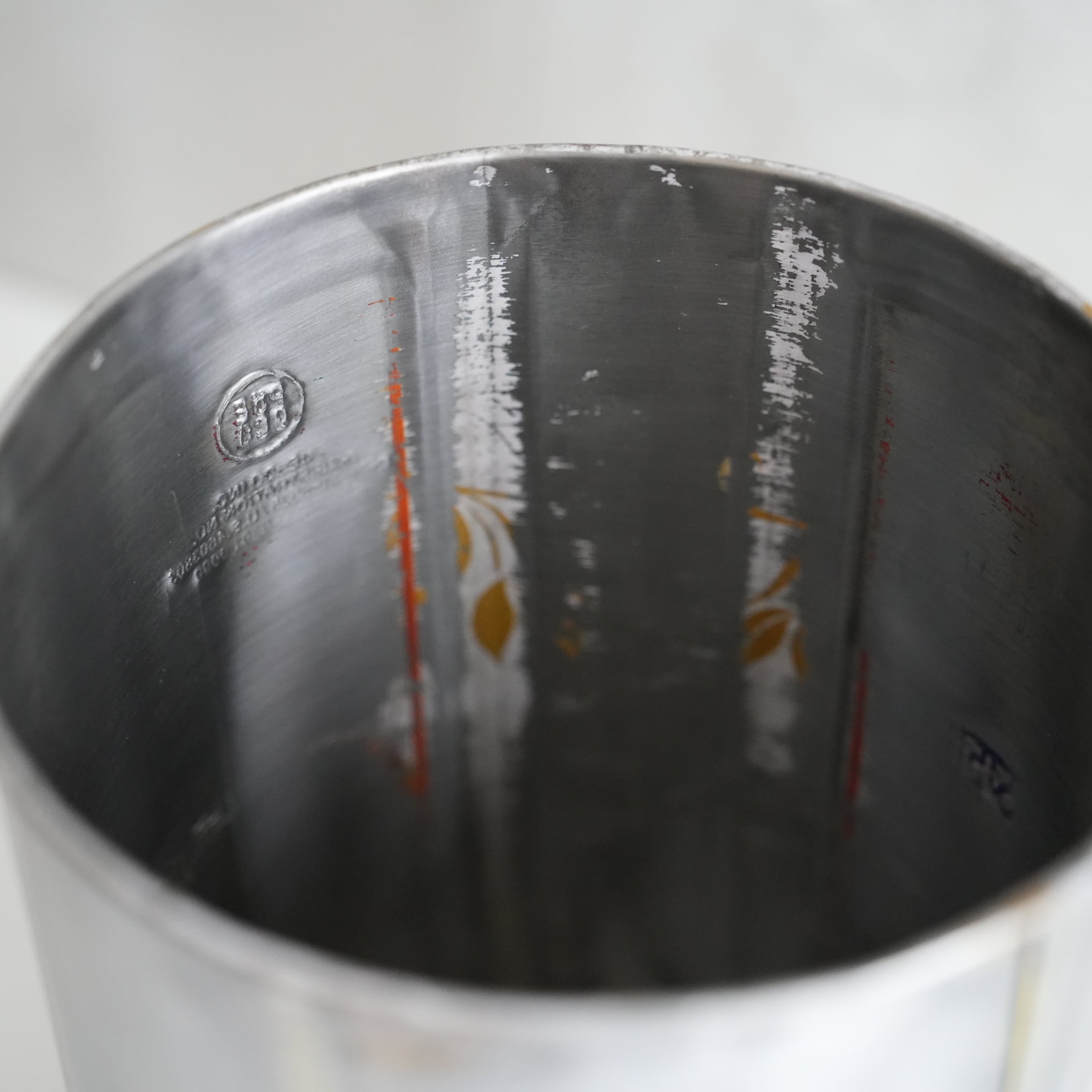 Recycle Steel Trash Can Round Φ180