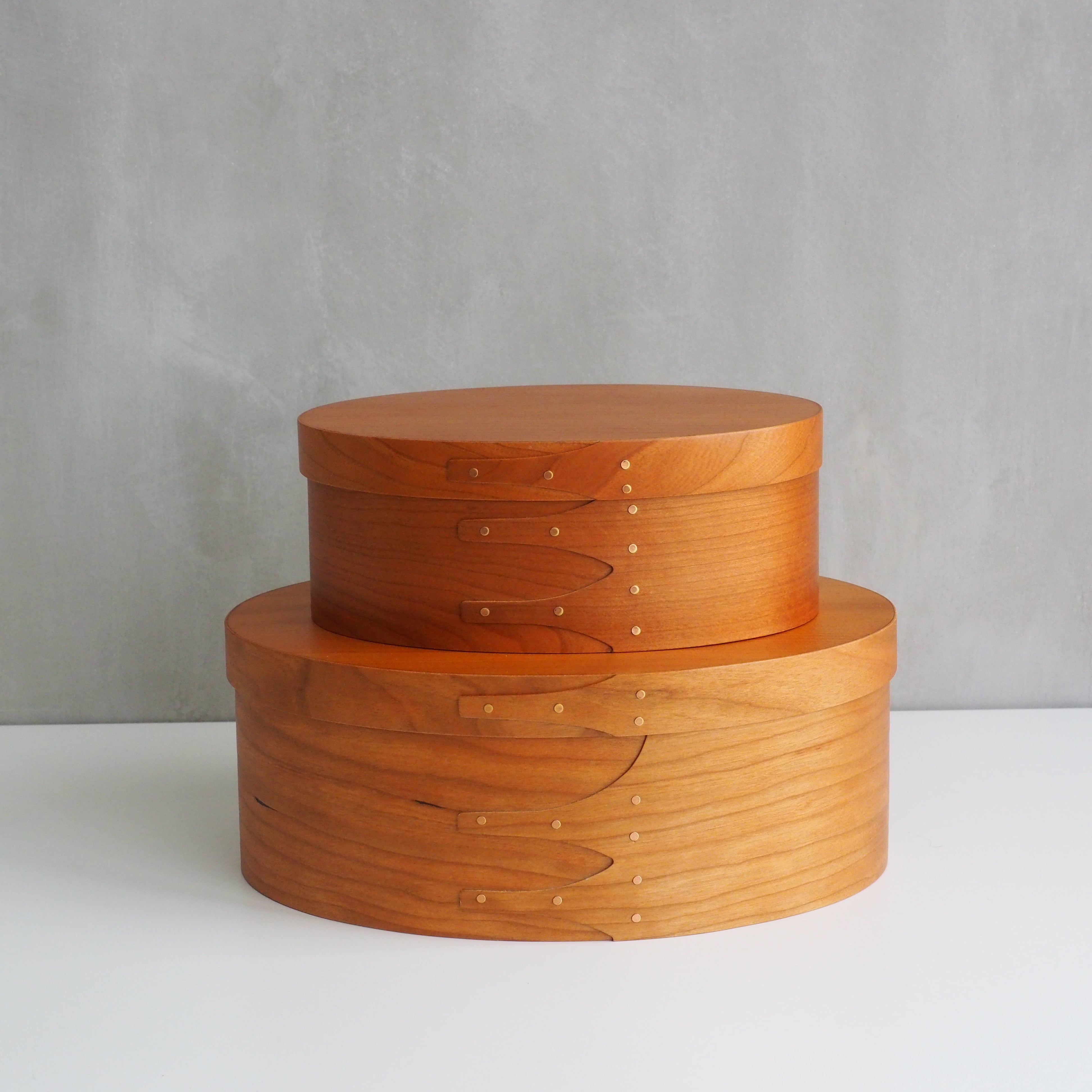 Shaker Oval Box Medium Natural