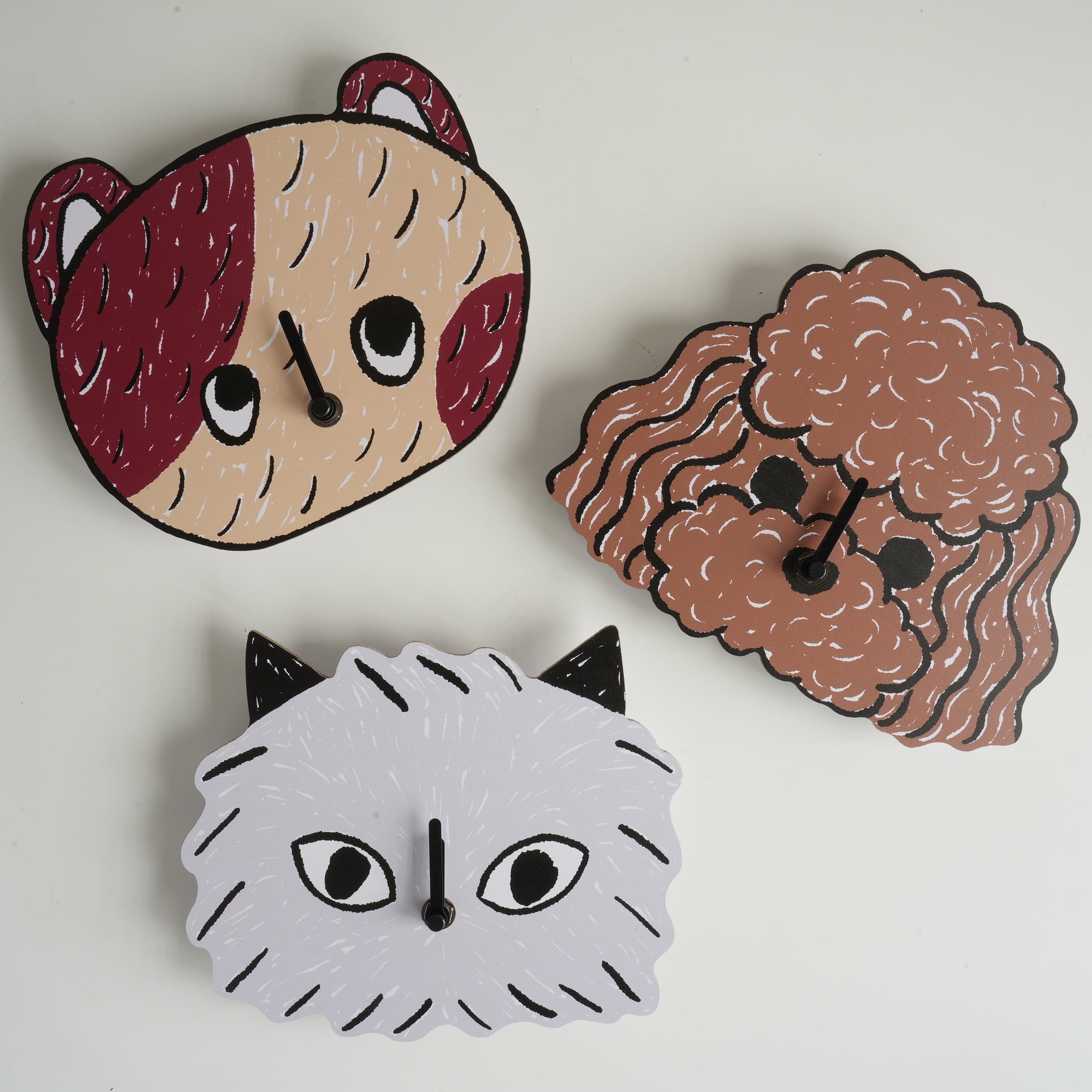 Yamabatosha Diecut Clock Fuwa