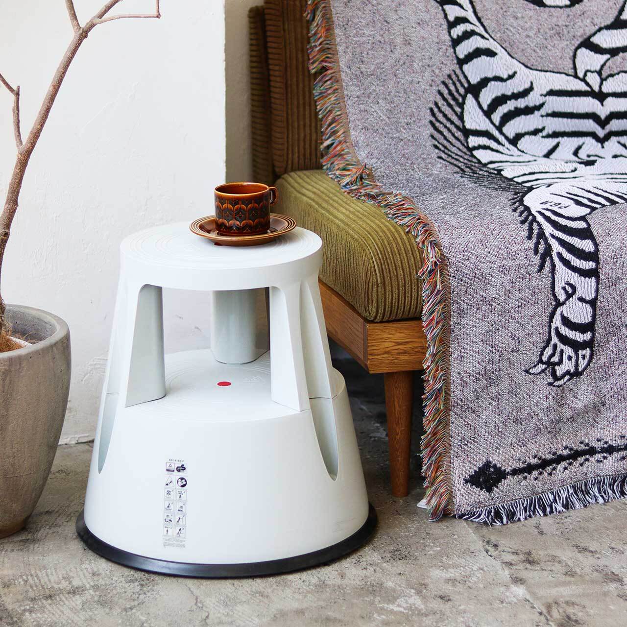 TWINCO STEP&STOOL LIGHT GRAY