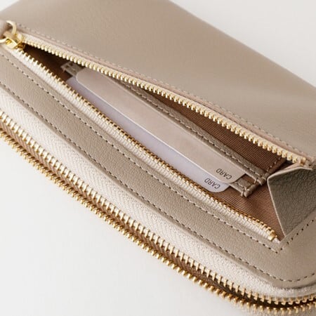 French Goat フラットL字ファスナー長財布