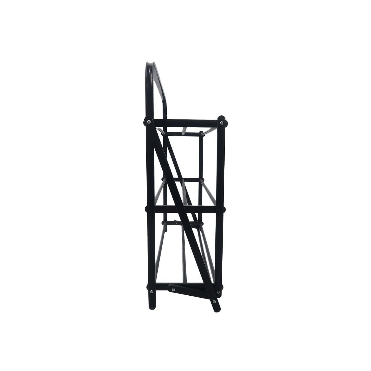 FOLDABLE SHOES RACK HAMMERTONE Black