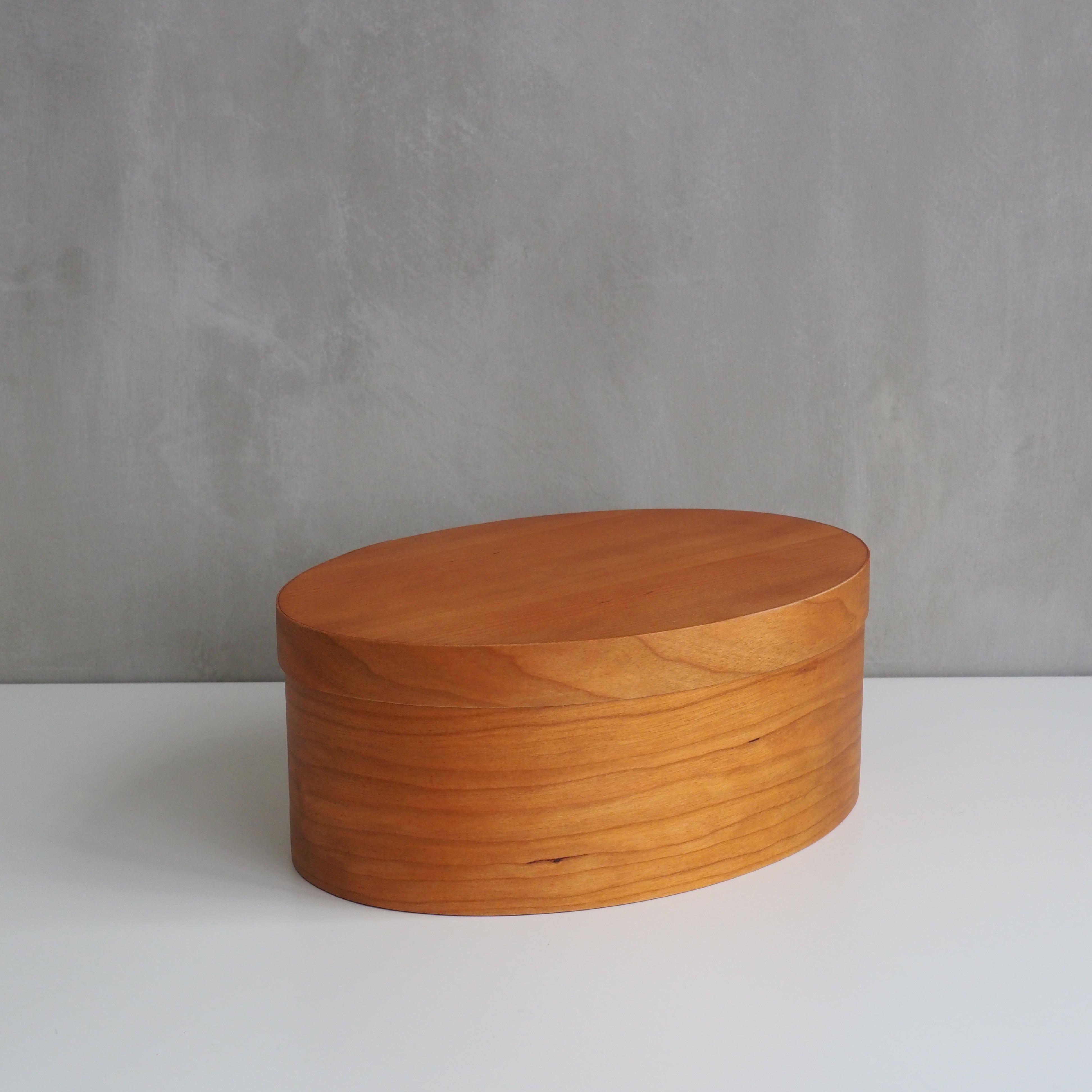 Shaker Oval Box Medium Natural