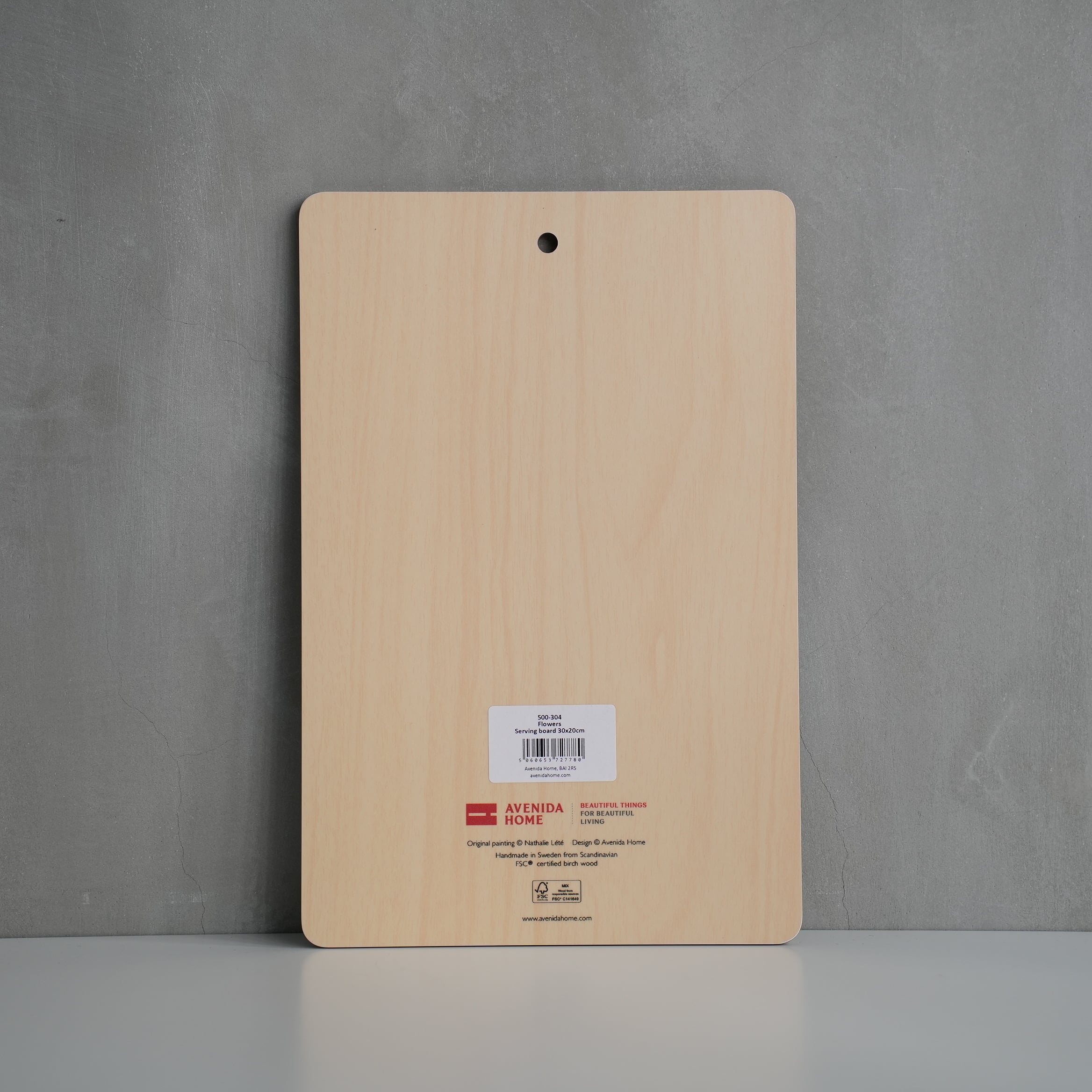 Nathalie Lete Flowers Serving Board