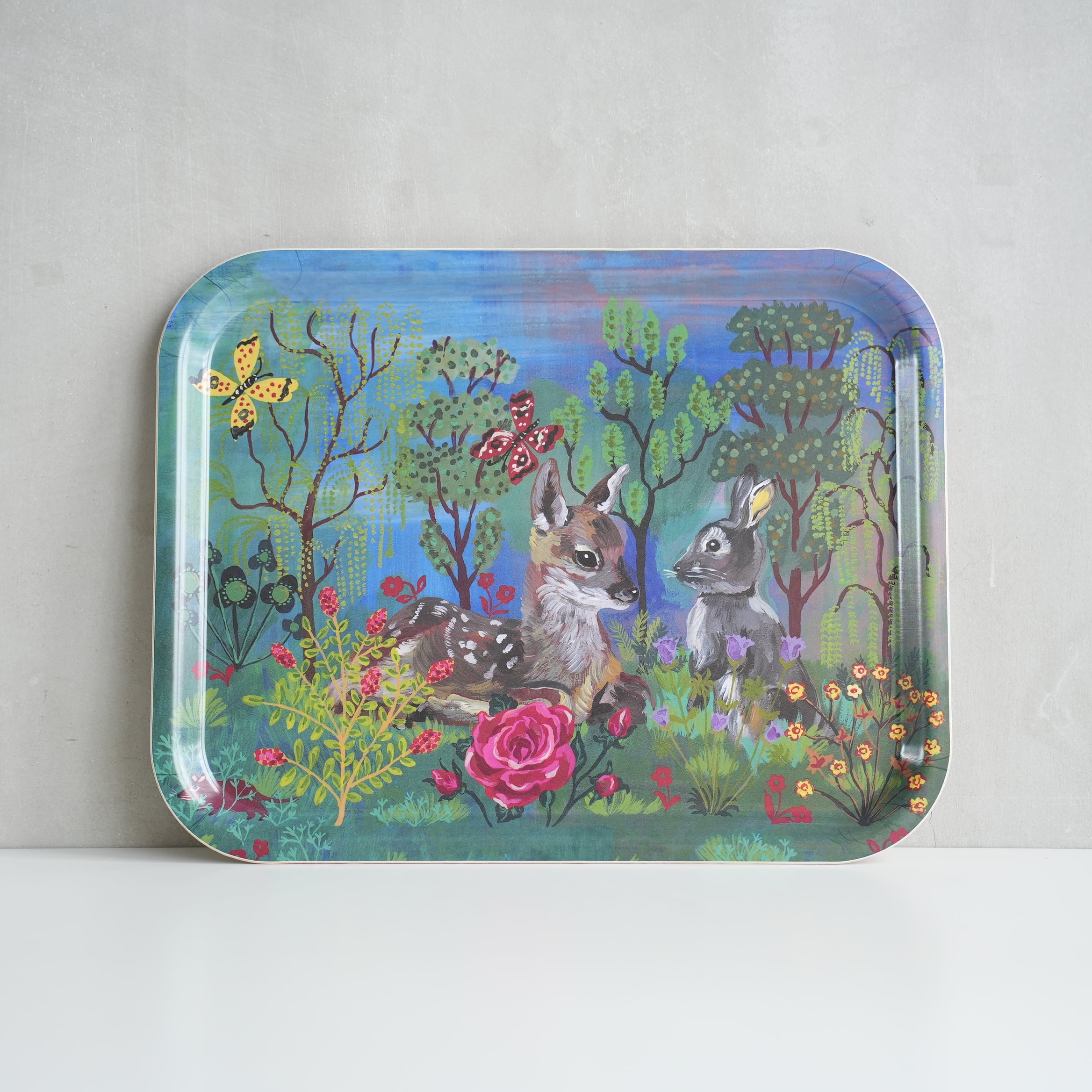 Nathalie Lete Amis des prairies Rect Tray