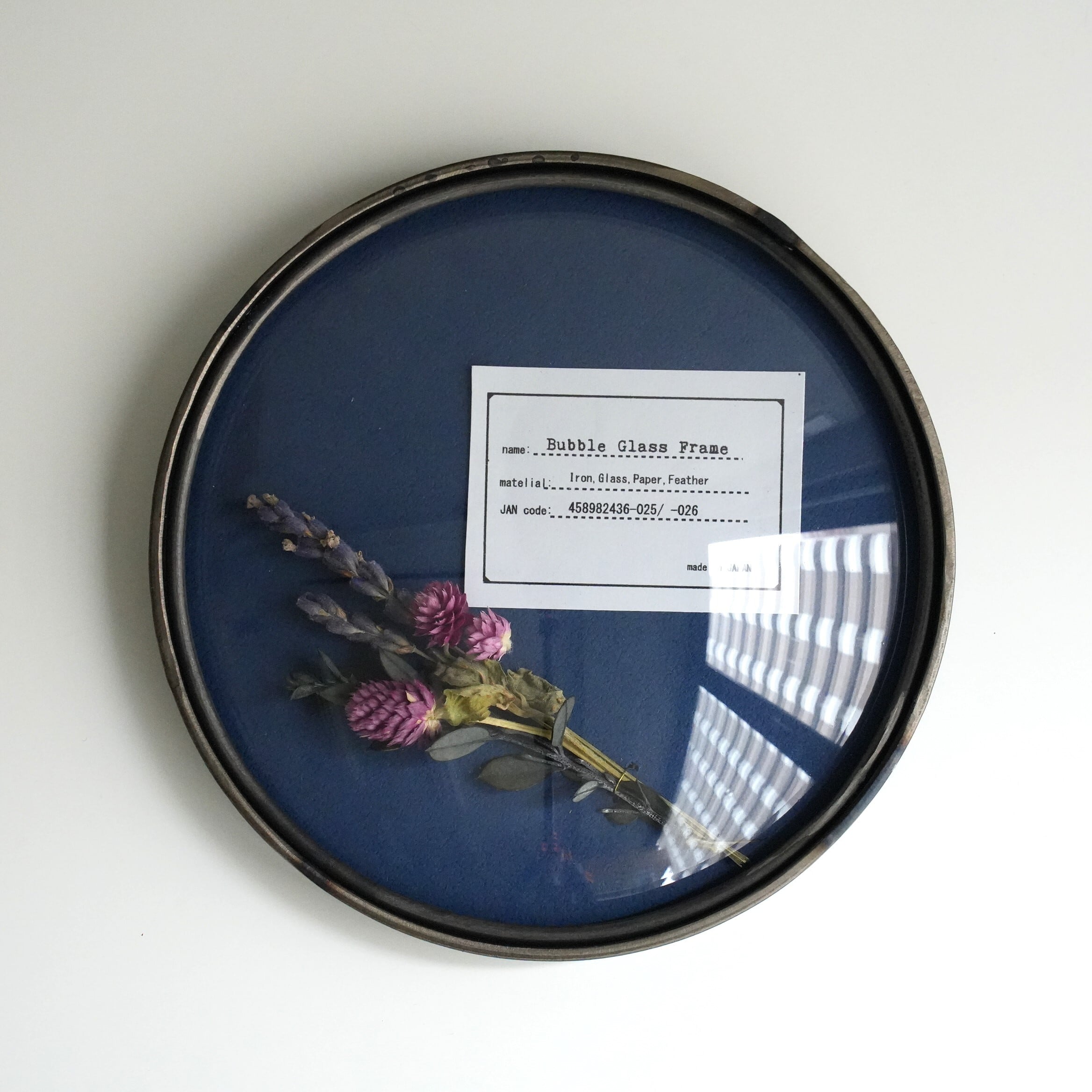 Bubble Glass Frame S Purple