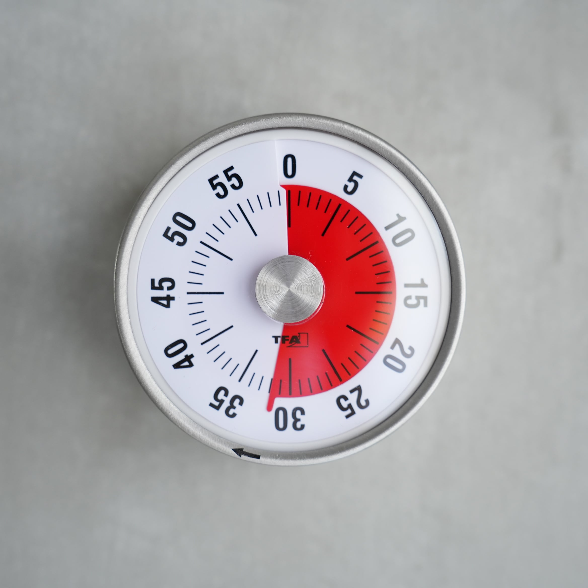 Analogue Kitchen Timer 38.1028 White