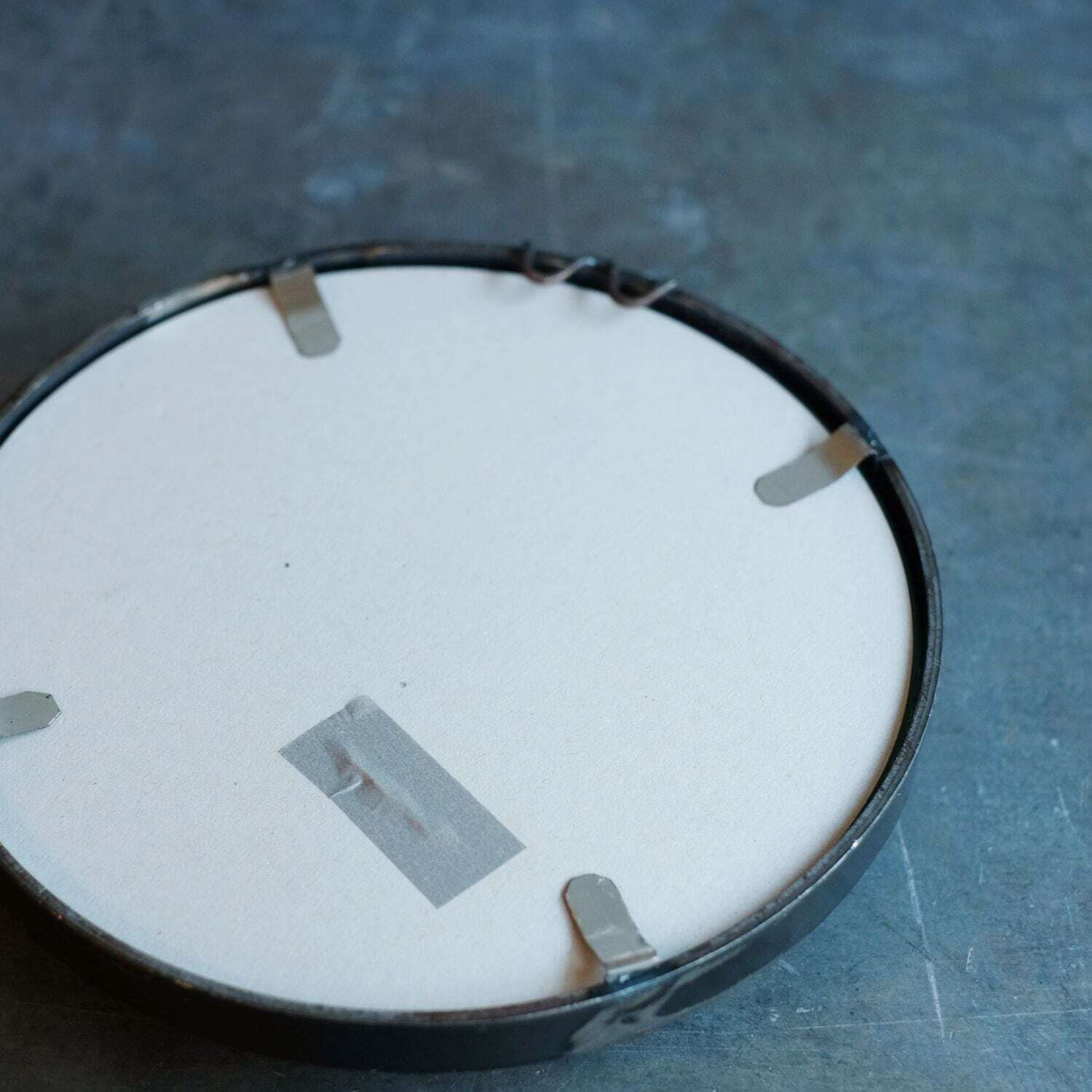 Bubble Glass Frame S Yellow