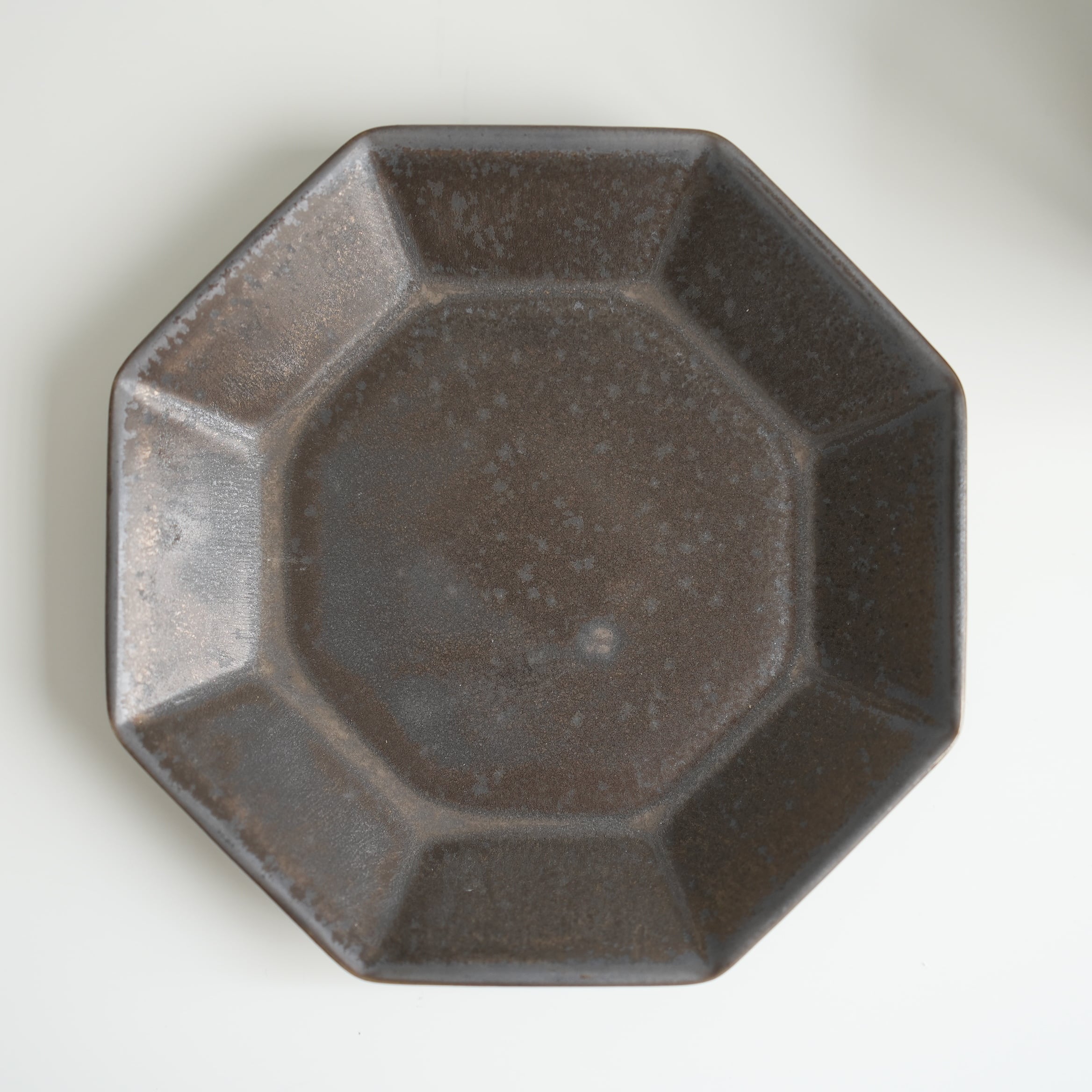 Ancient Pottery Cup & Saucer Brass