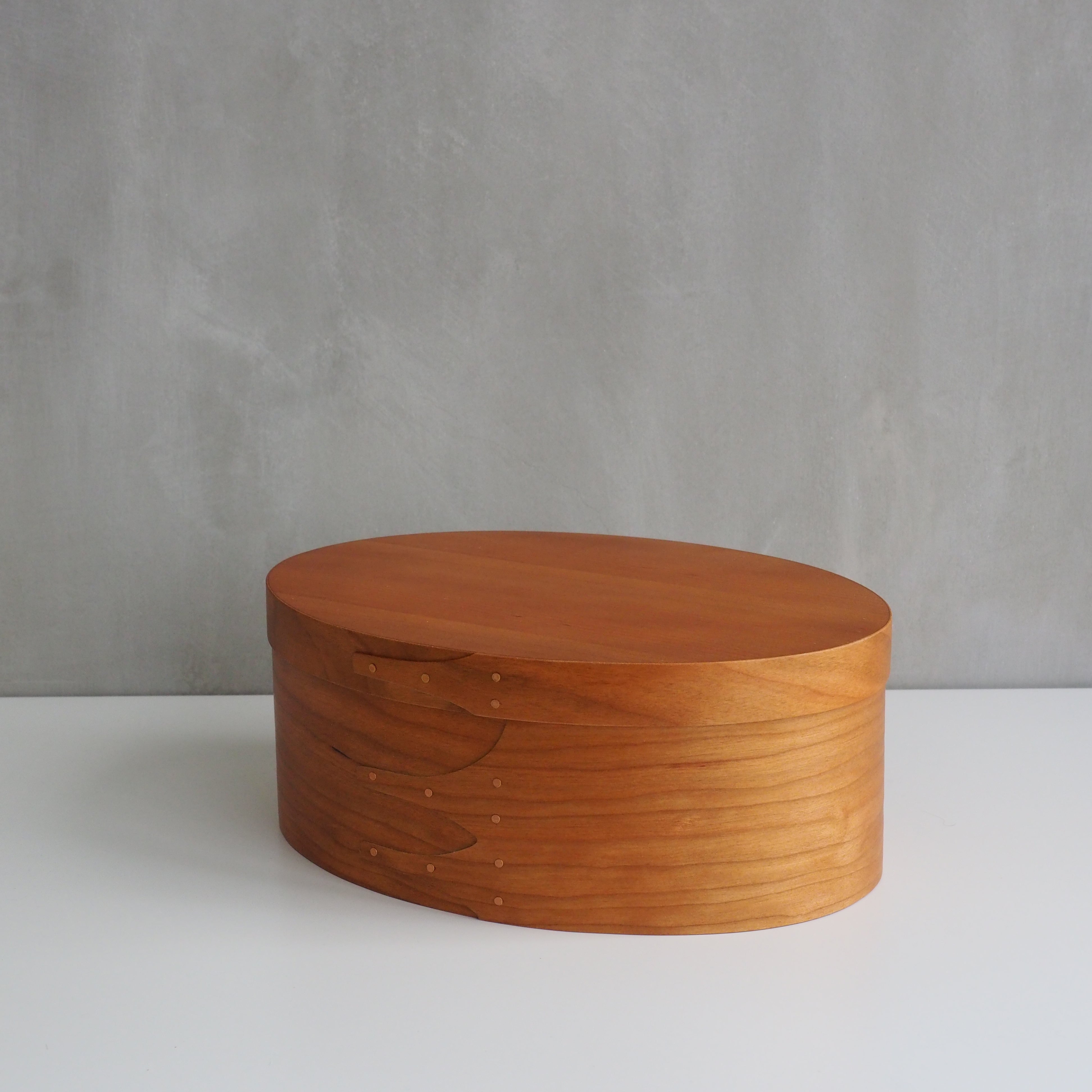 Shaker Oval Box Medium Natural