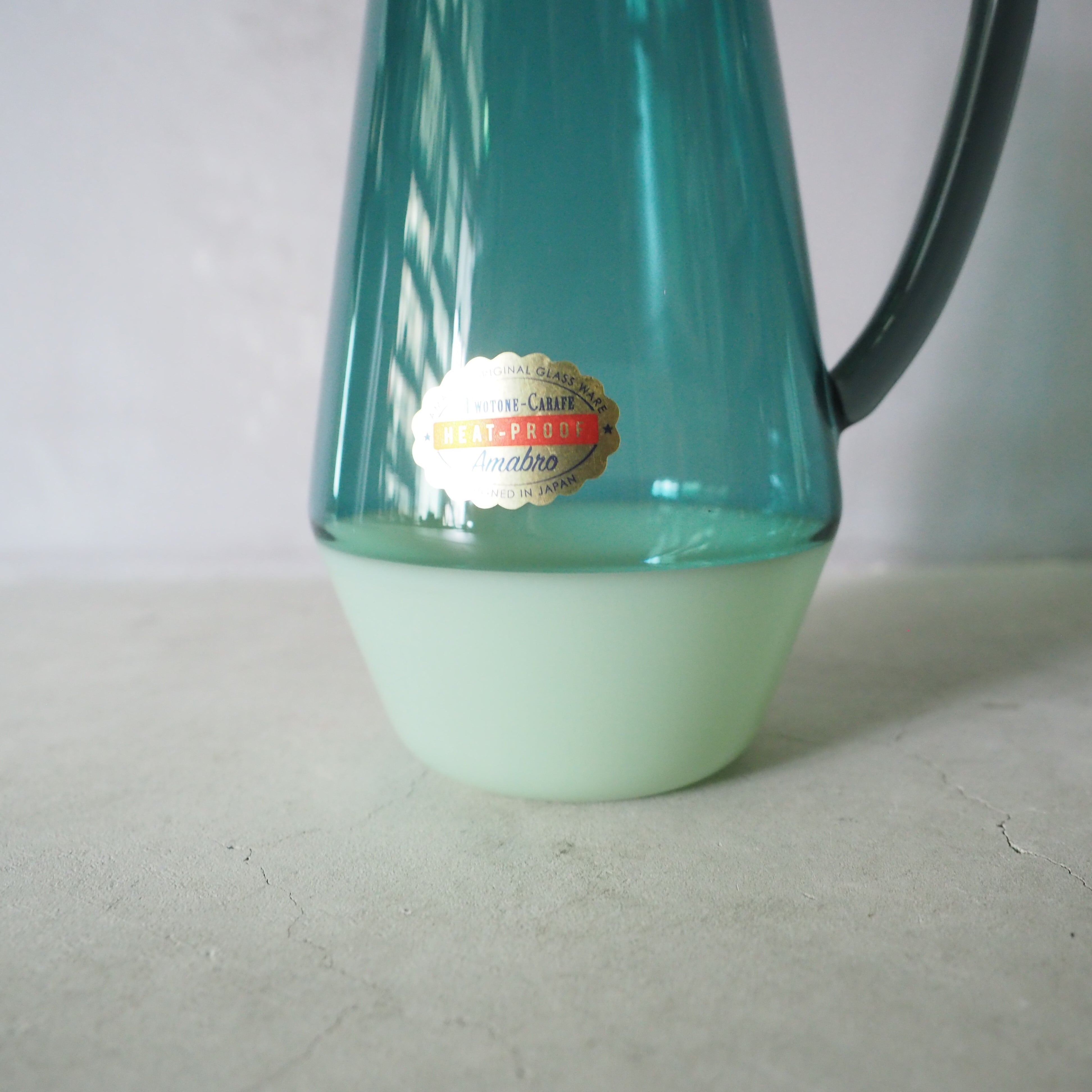 TWO TONE CARAFE Green