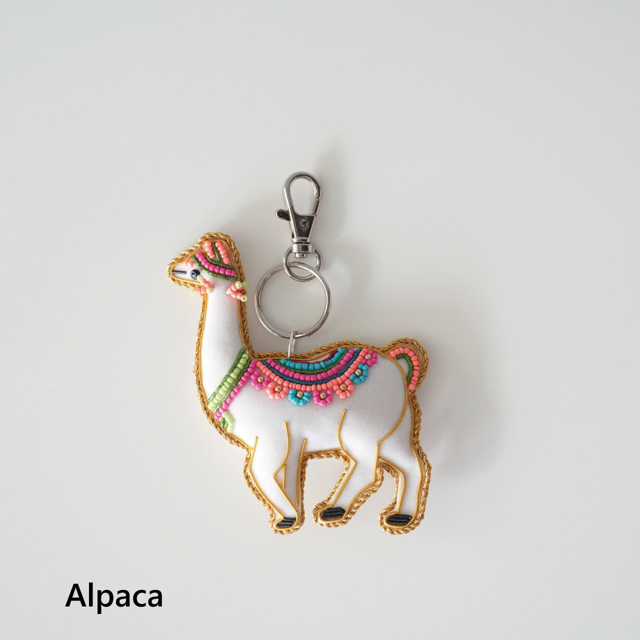 Beads Embroidery Keyholder
