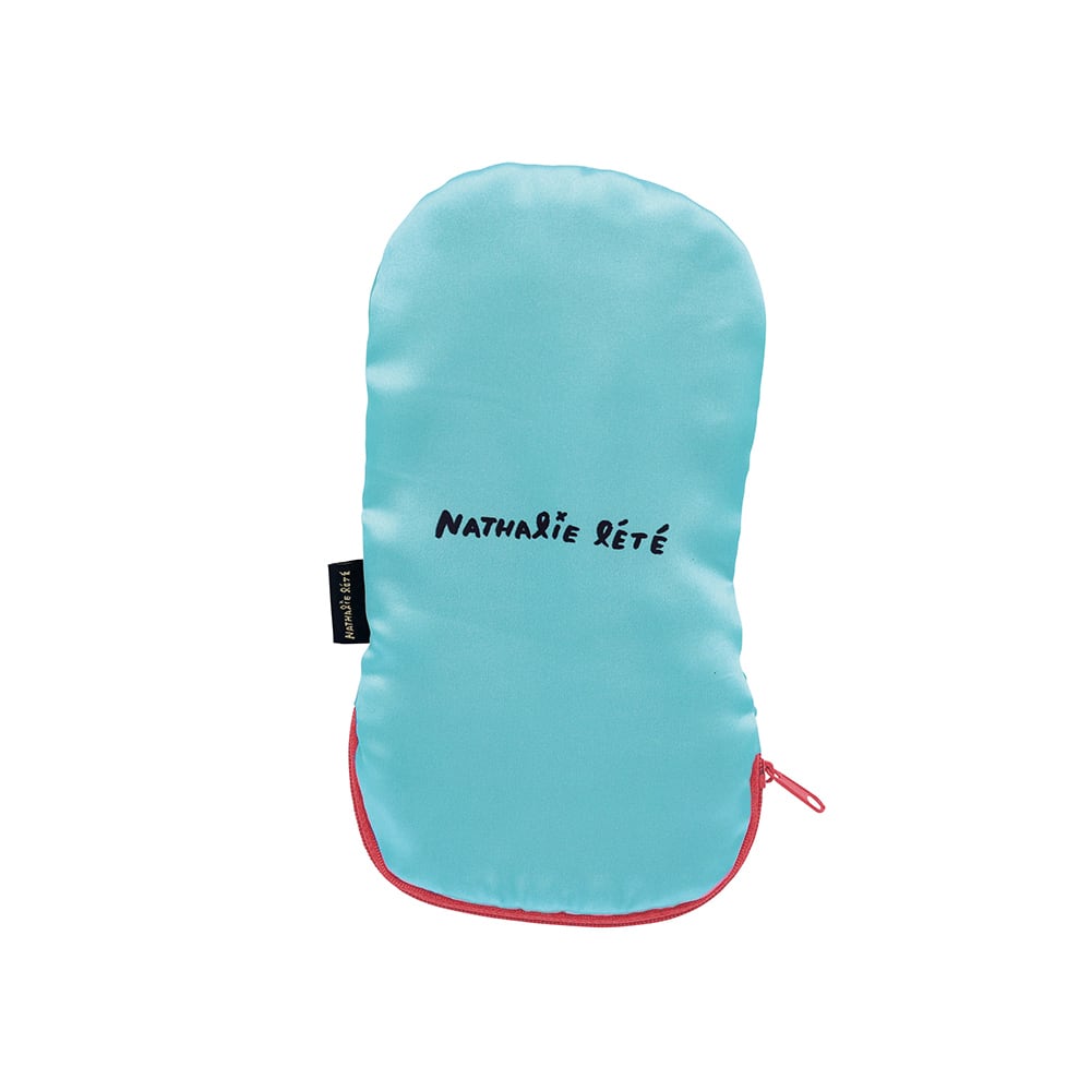 Nathalie Lete Satin pouch Lucky Cat