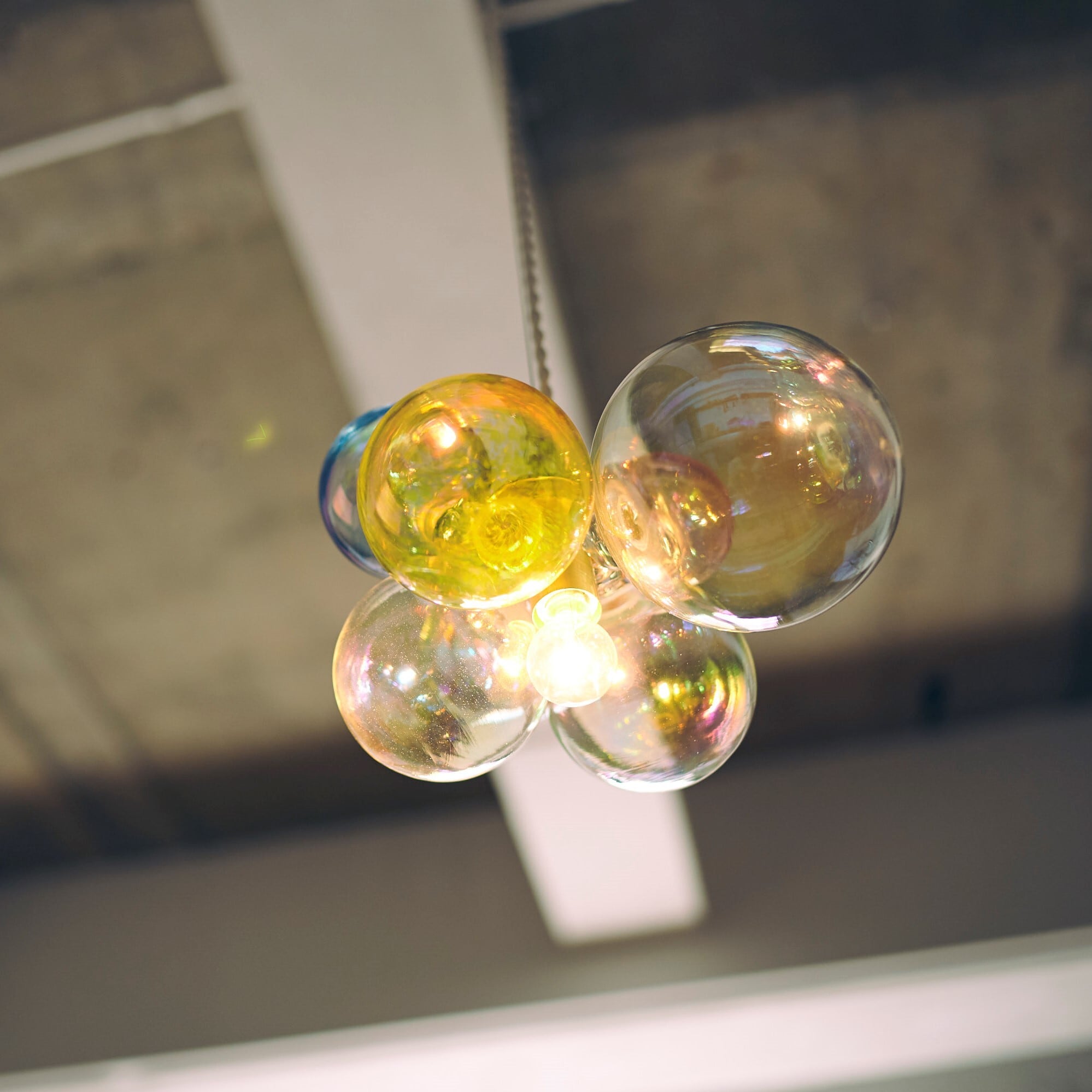 Bubble Lamp L Multicolor