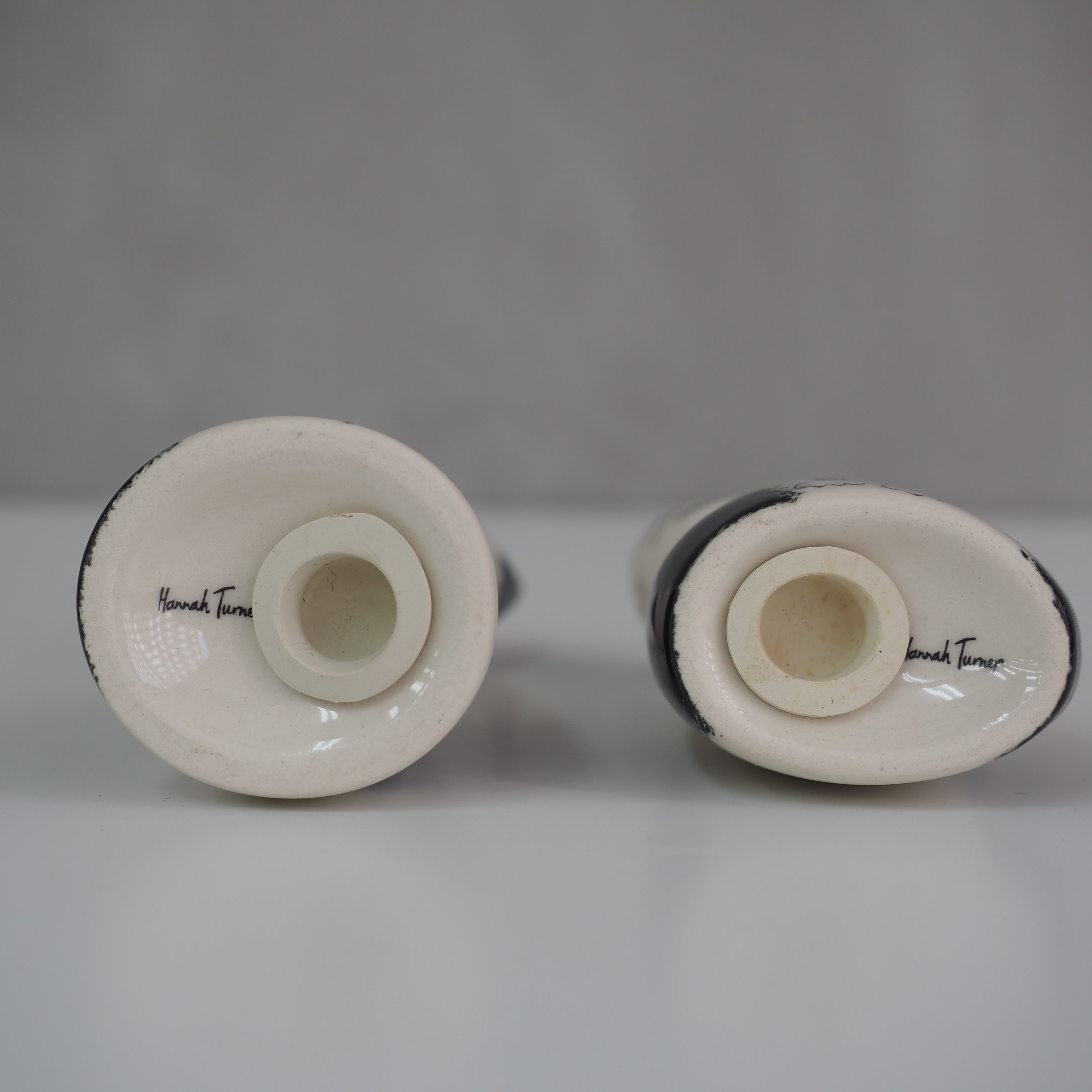 Hannah Turner Salt & Pepper Black & White Cat