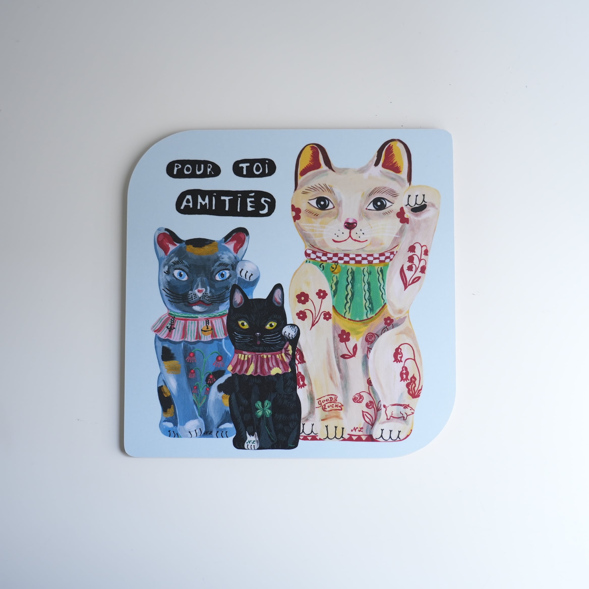 Nathalie Lete Hello My Friends Trivet