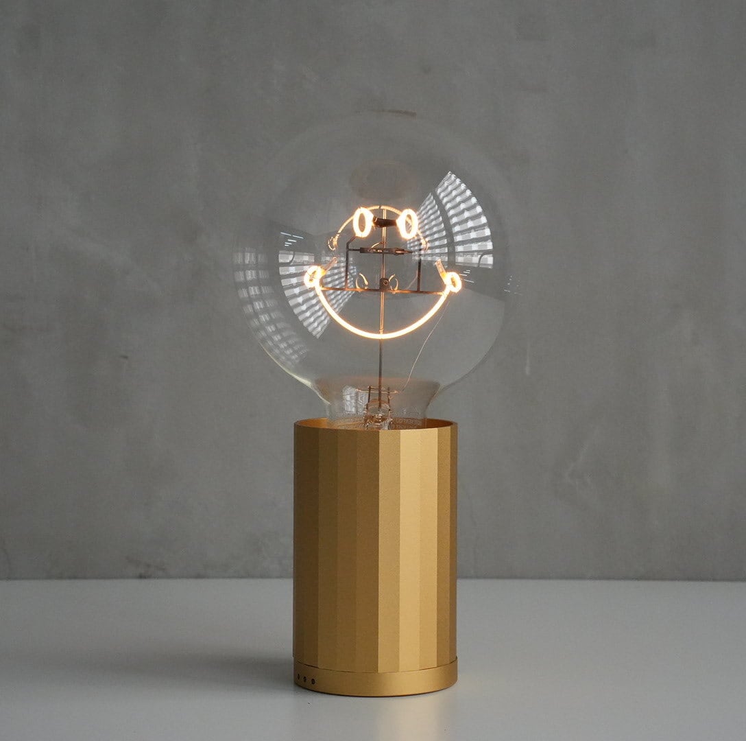 MITB / Message in the Bulb ランプベース&ポータブル電球セット
