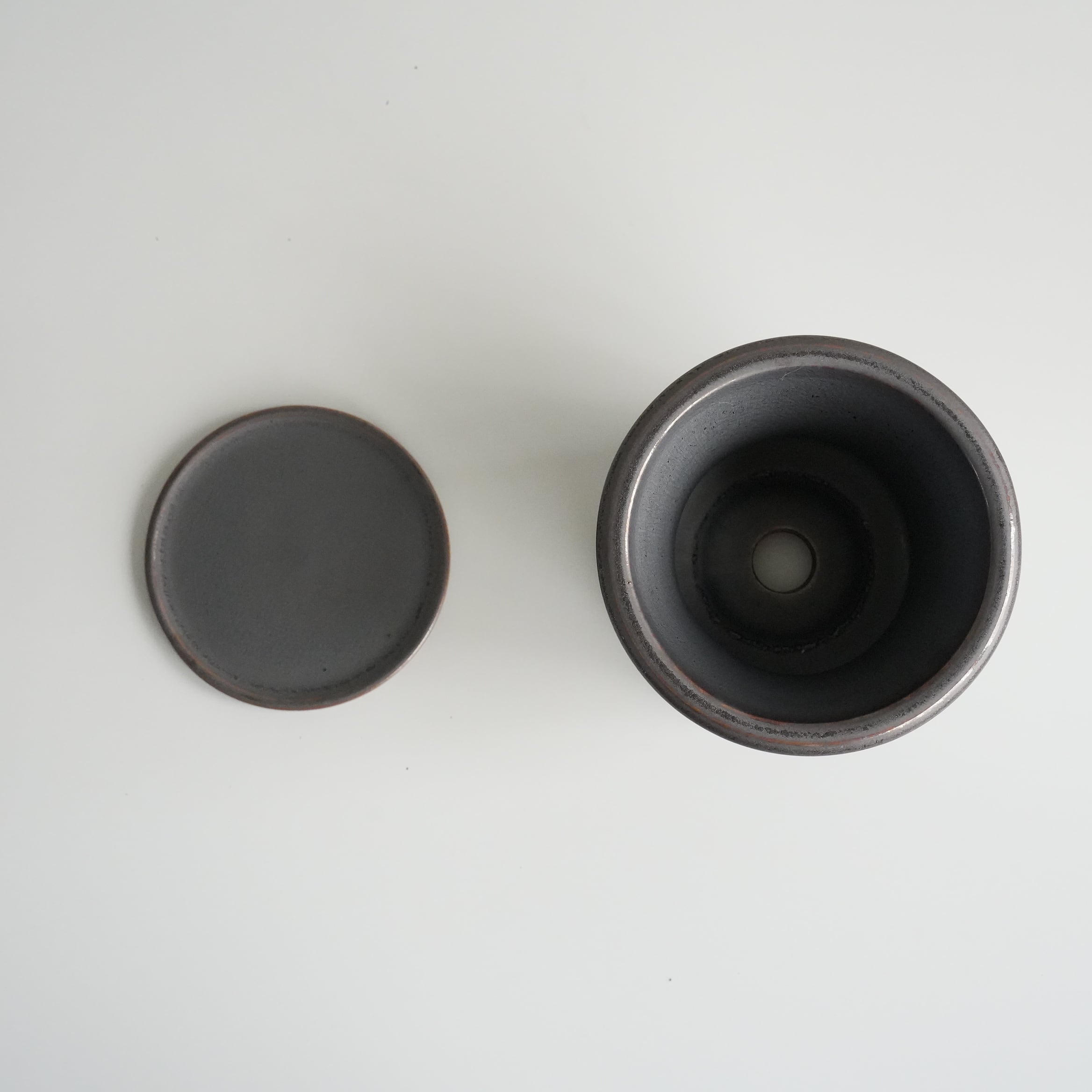 Alloy Pot & Saucer M