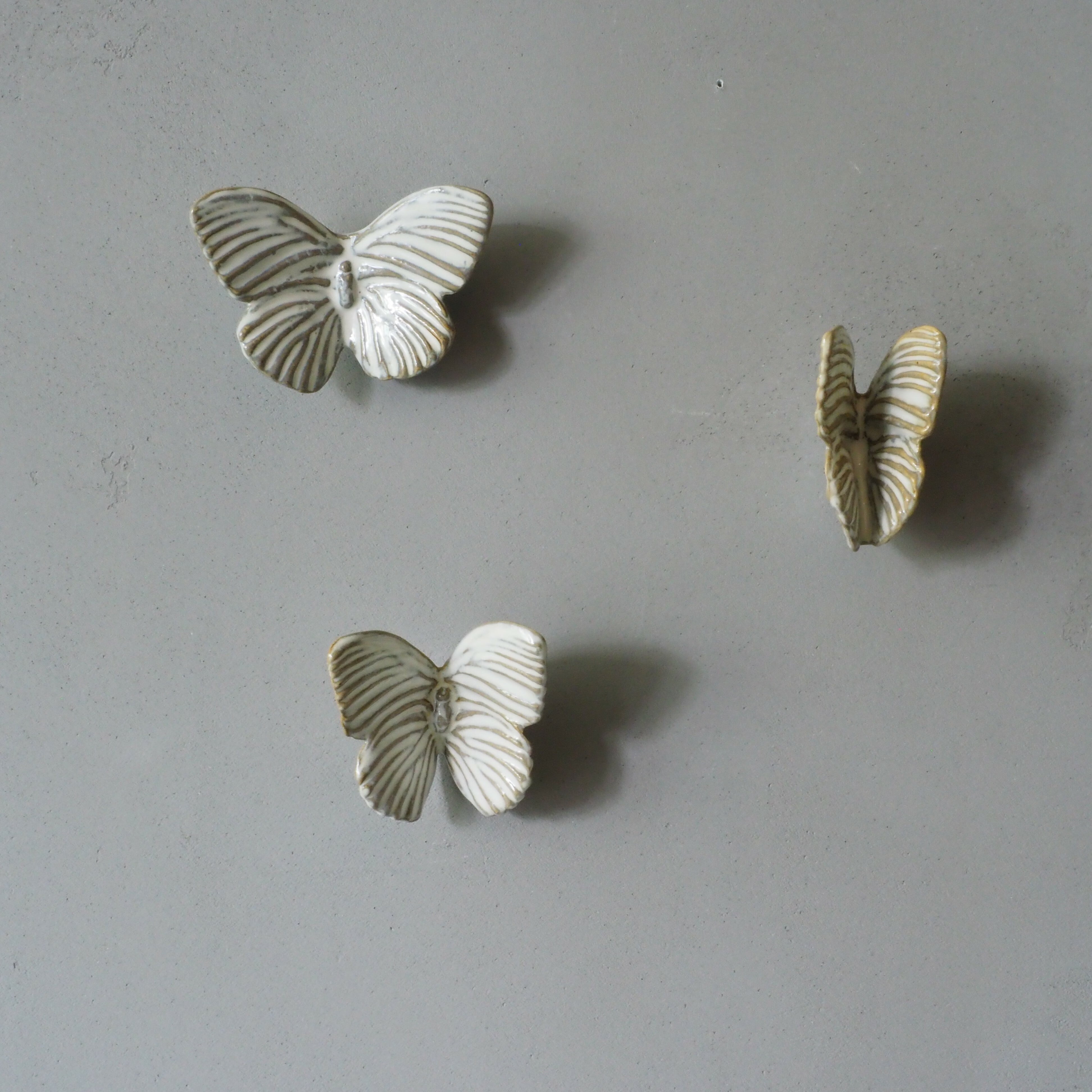 Mini Butterfly I White BF-004-05
