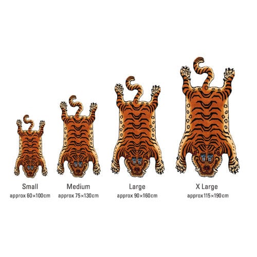 Tibetan Tiger Rug 01 L