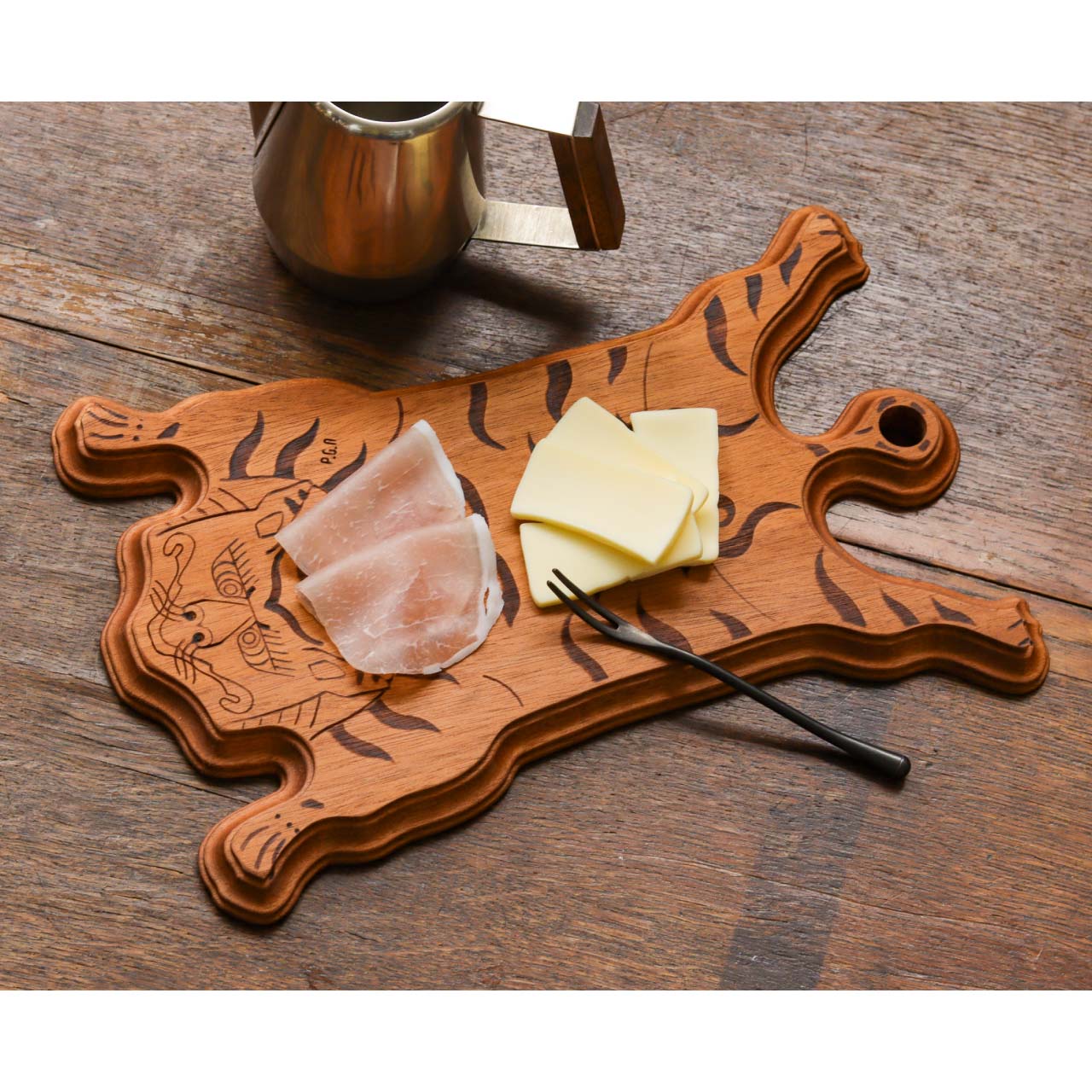 TIBETAN TIGER SERVING BOARD