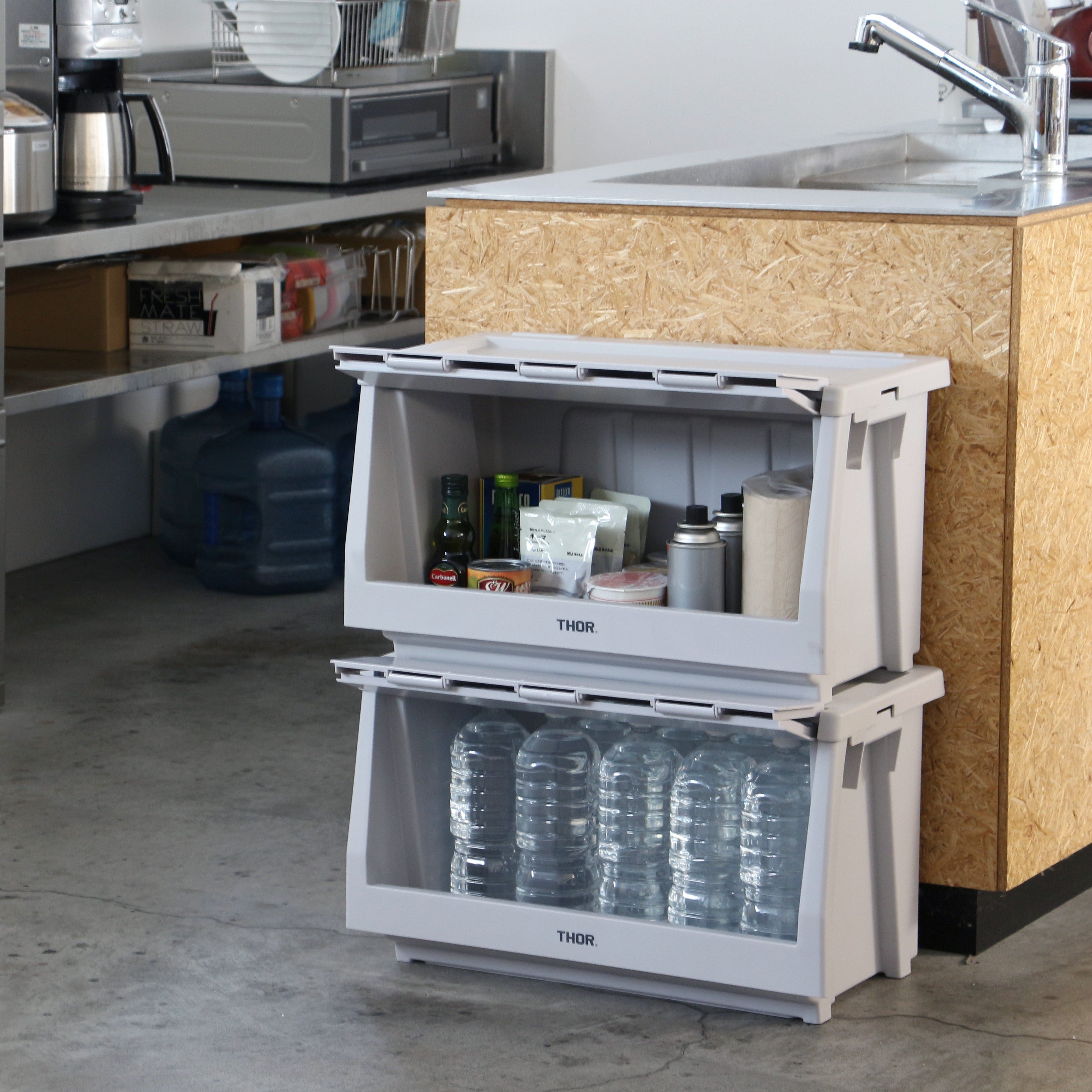 【本体のみ】THOR Stacking Shelf Container 50L