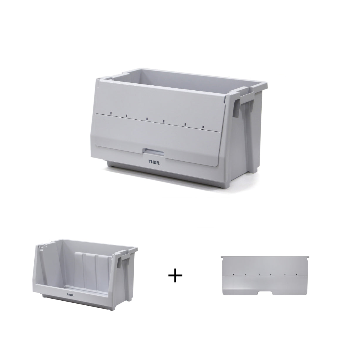 【本体+扉】THOR Stacking Shelf Container 50L