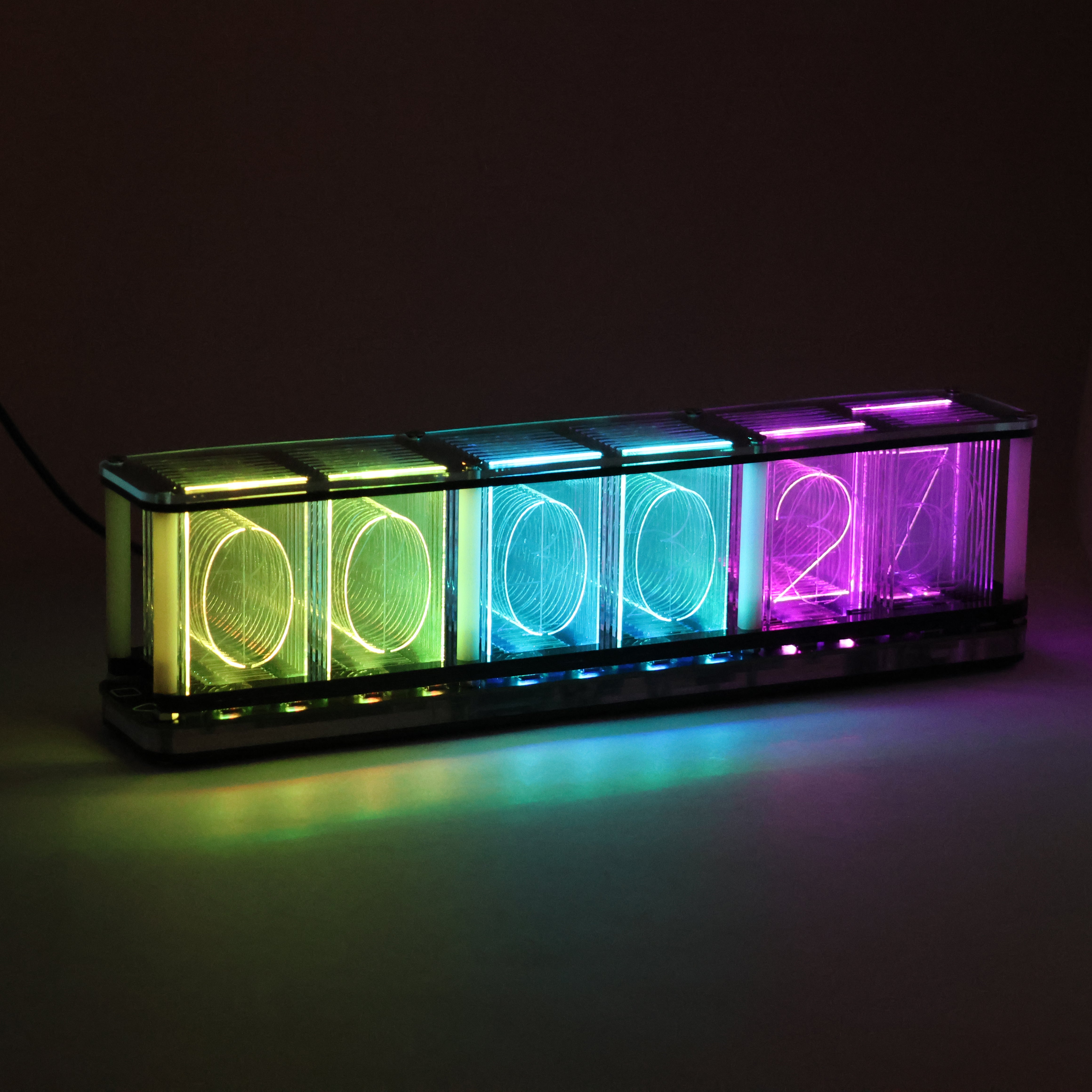 RGB TUBE CLOCK