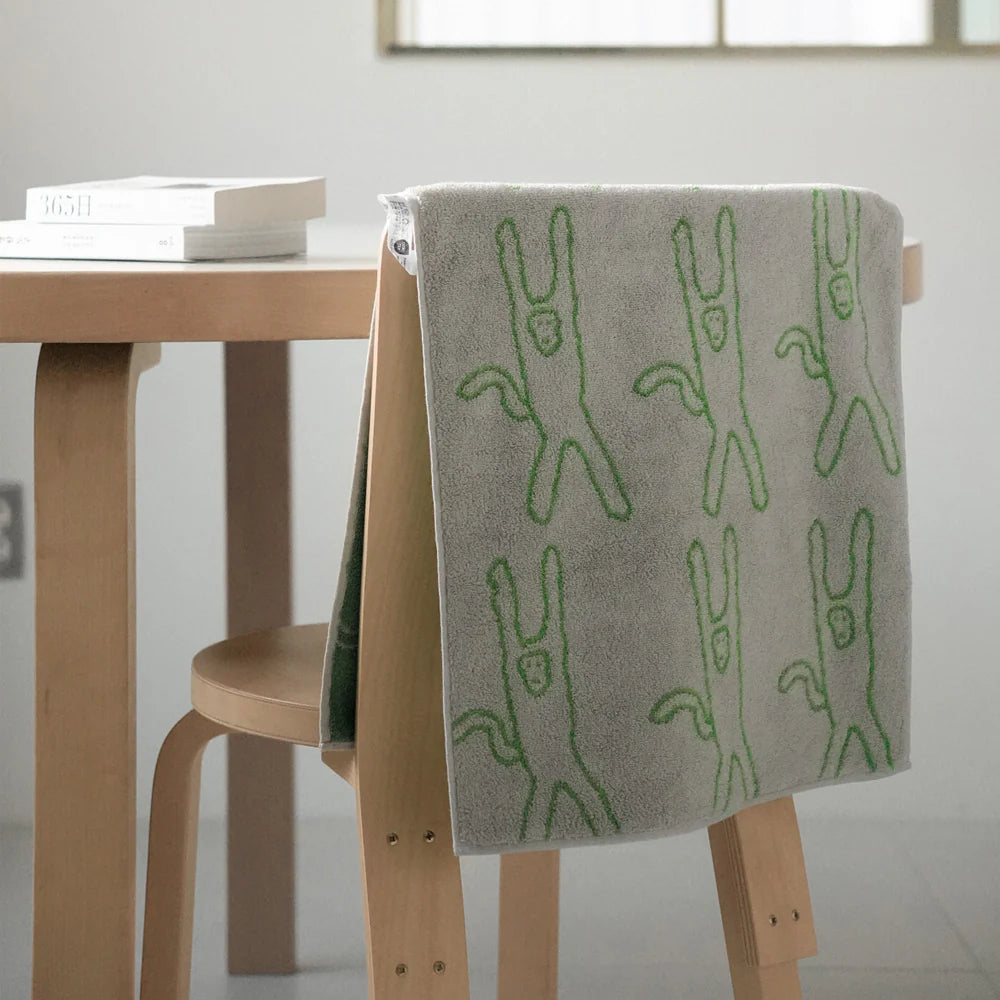 【てるさん専用】タルキール&ブルームバロウ WARMGREY TAIL / MONKEY FACE TOWEL - GREEN ON GREY
