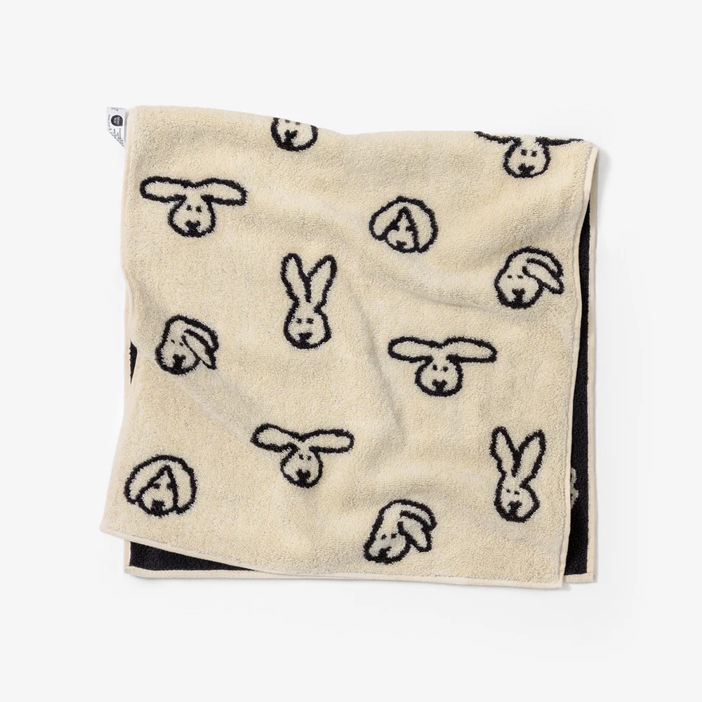 Warmgrey Tail FACE TOWEL
