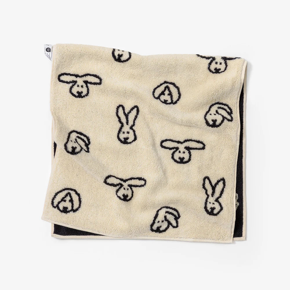 Warmgrey Tail Face Towel