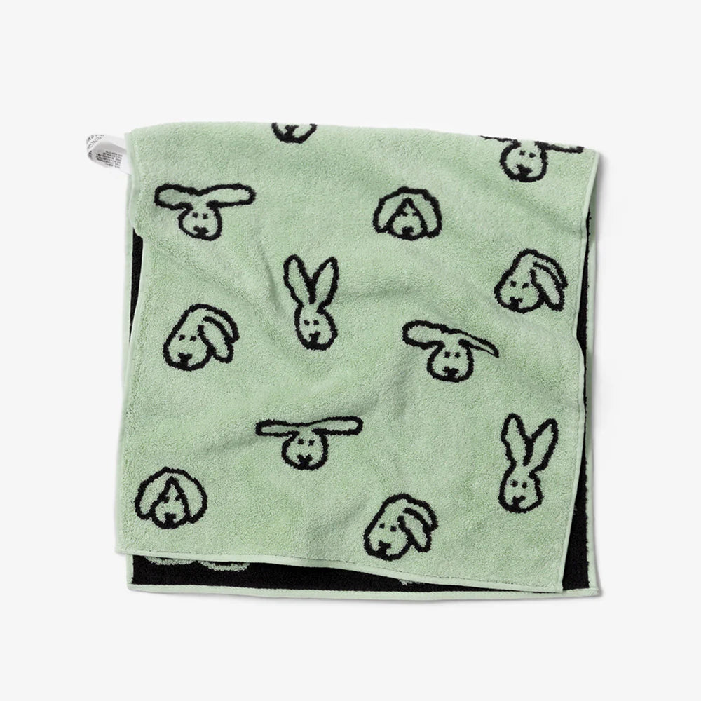 Warmgrey Tail Face Towel