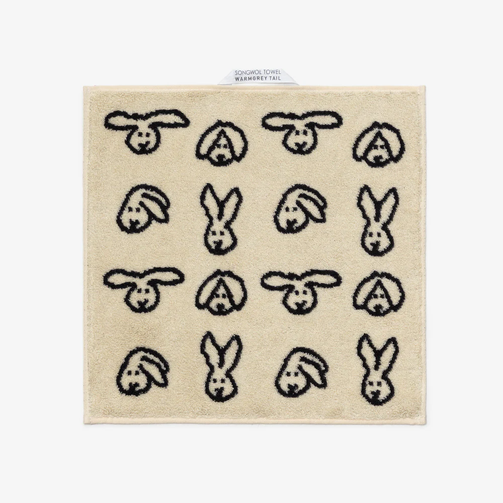 Warmgrey Tail HAND TOWEL