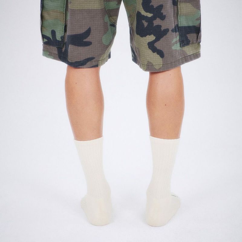 IHM MEN Crew Socks Ivory